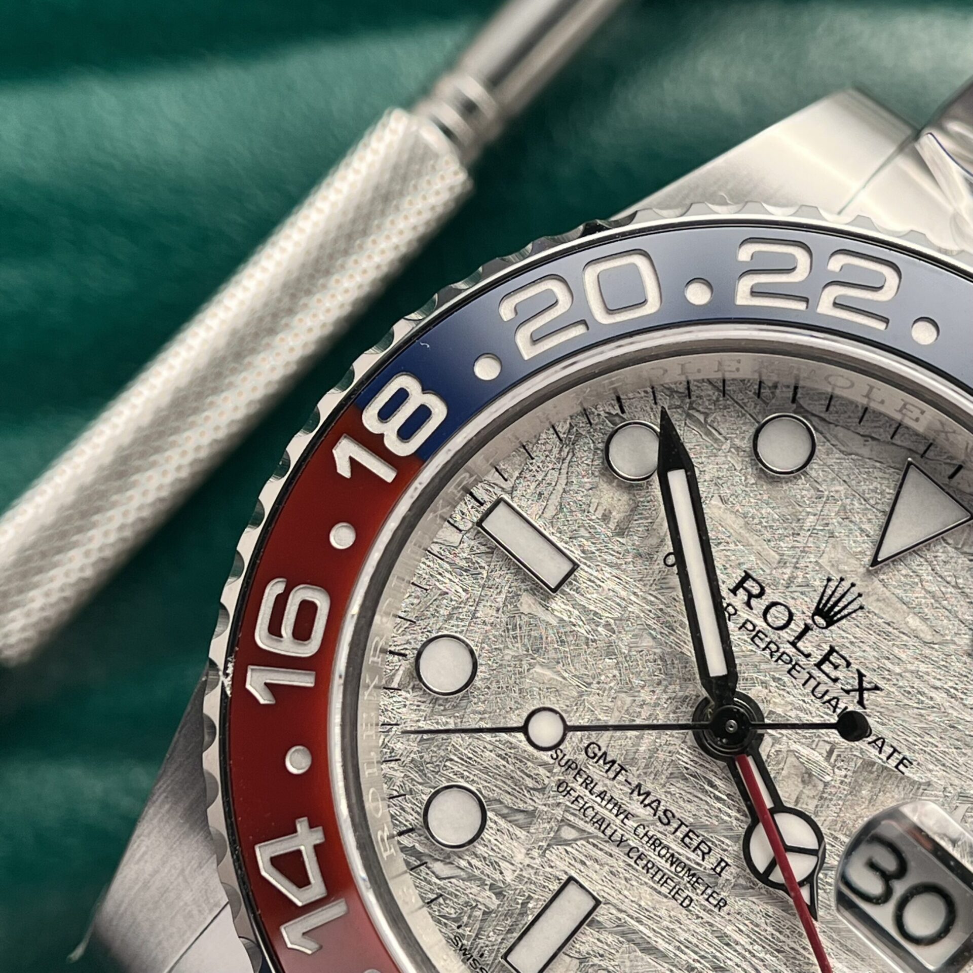 Rolex Replica Watch GMT-Master II 126719BLRO Meteorite Dial 40mm