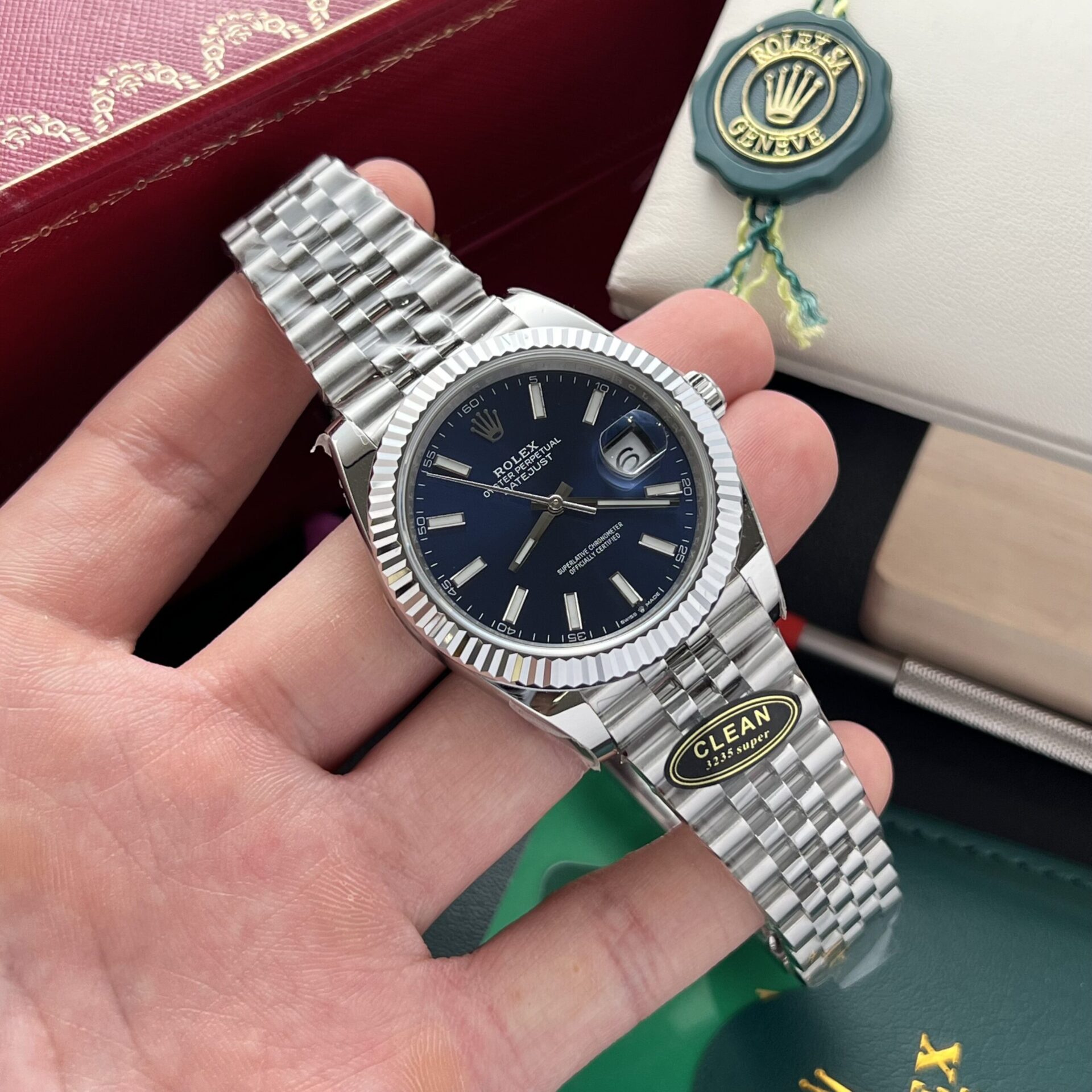 Rolex Replica Watch Datejust 126334 Blue Dial Clean Factory 41mm
