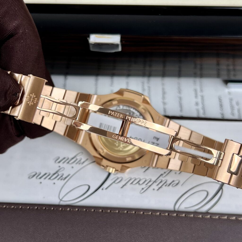 Patek Philippe Best Replica Watch Nautilus 5711 Gold Wrapped Brown Dial 3K Factory 40mm