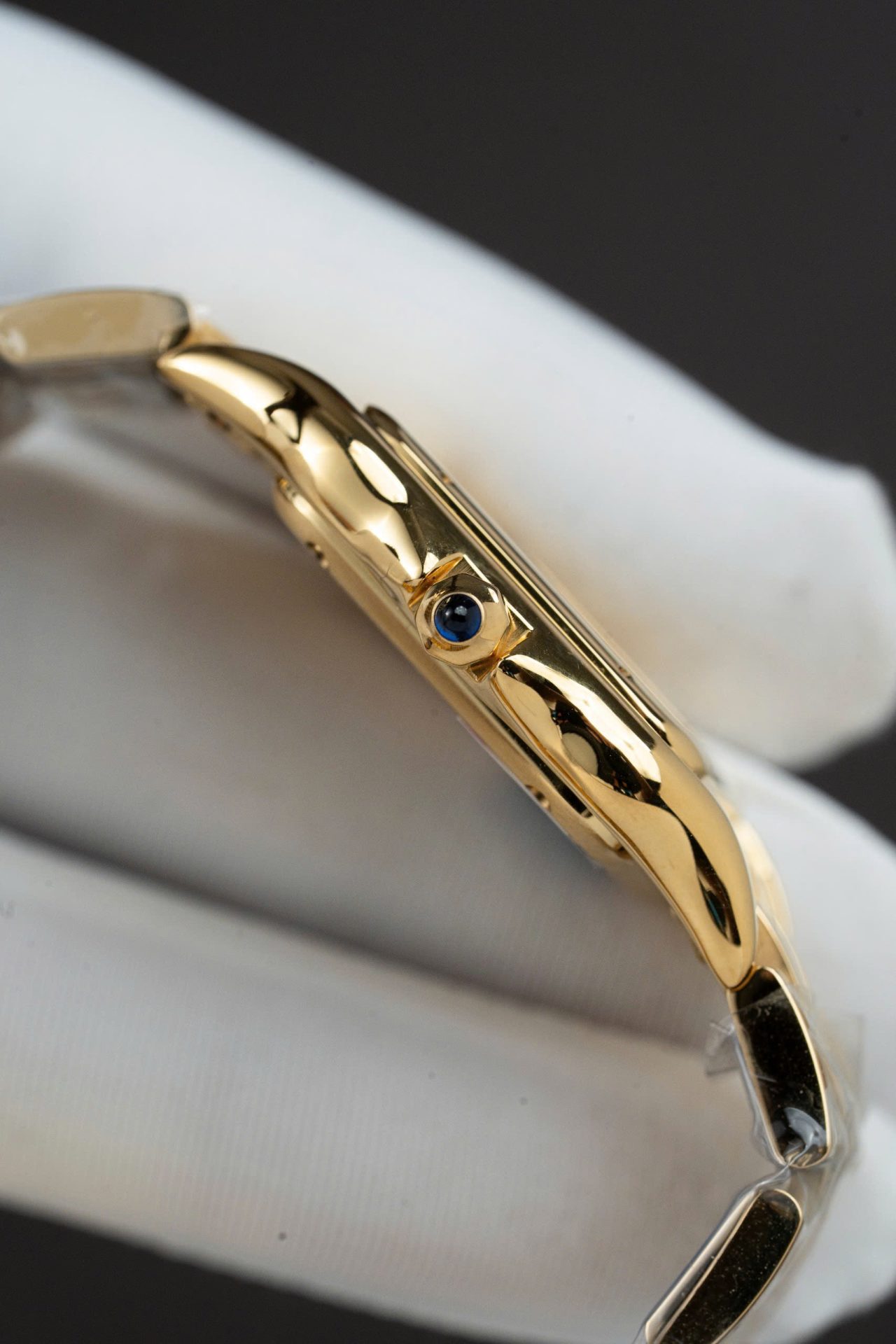 Cartier Panthere WGPN0009 Fake Watch White Dial Metal Wire 27x37mm