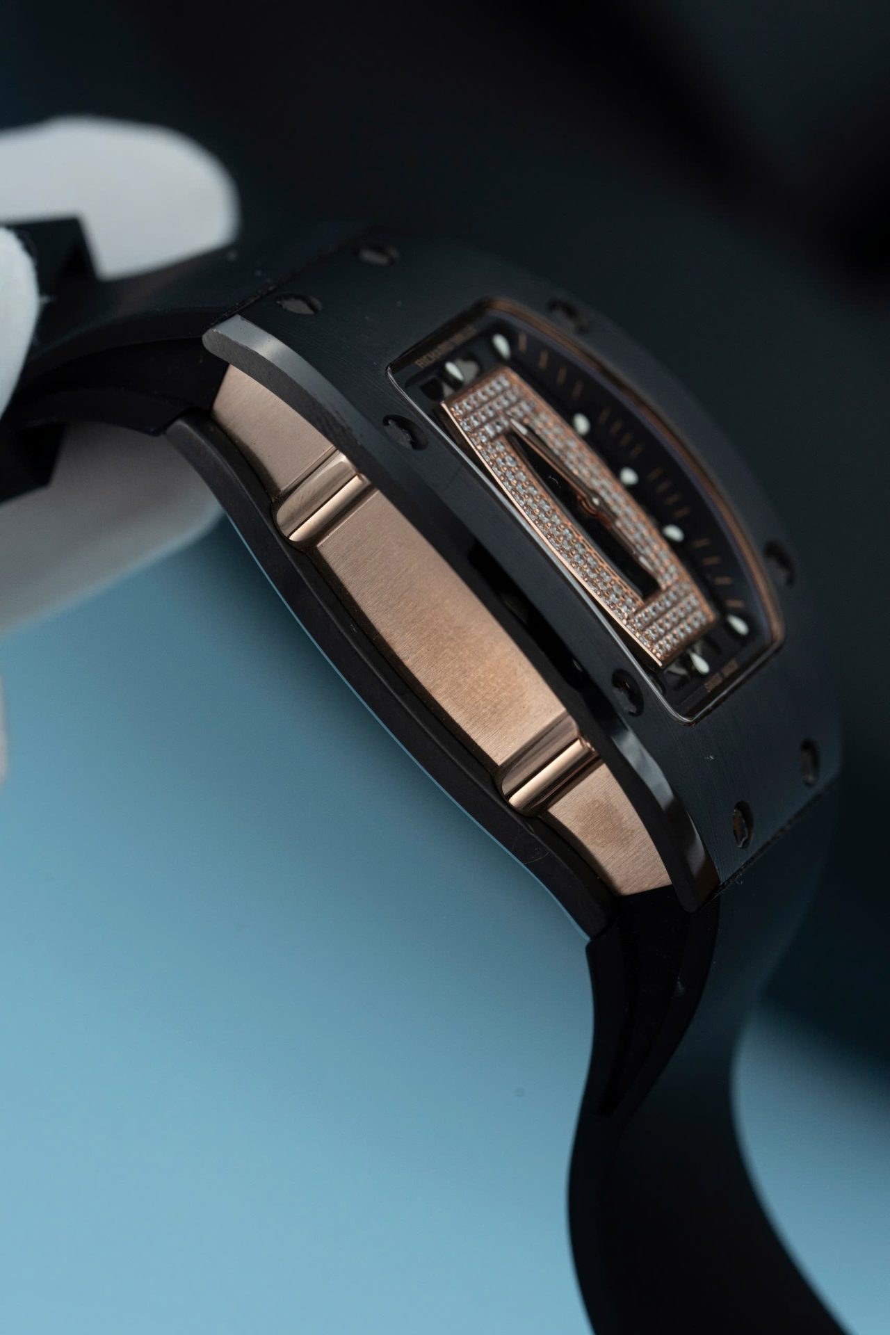 Richard Mille Fake Watches RM07-01 Ceramic Black 36mm