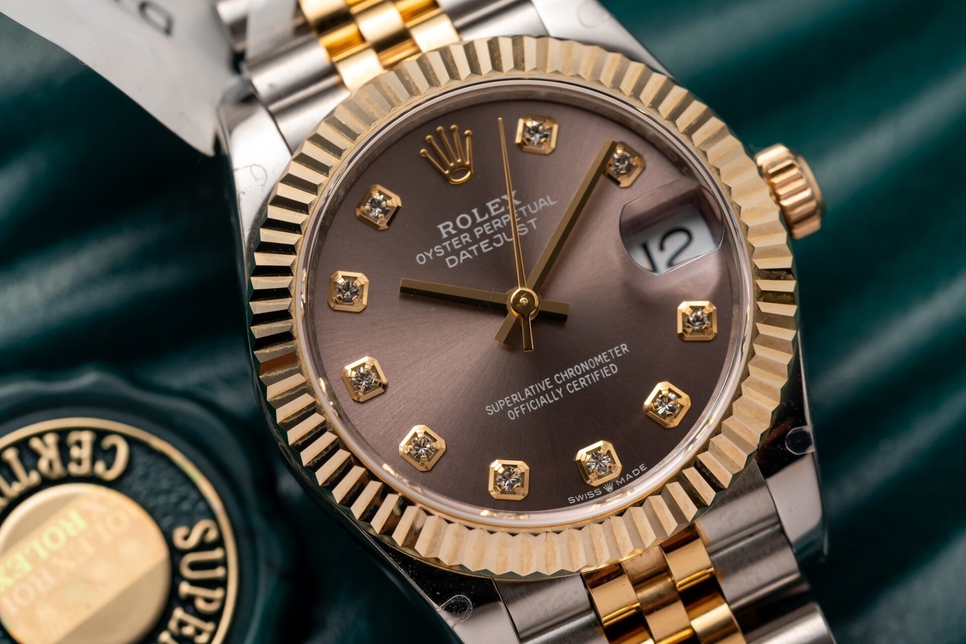 Rolex Best Replica Watch Datejust 278273 Gold Wrapped Jubilee Strap 31mm