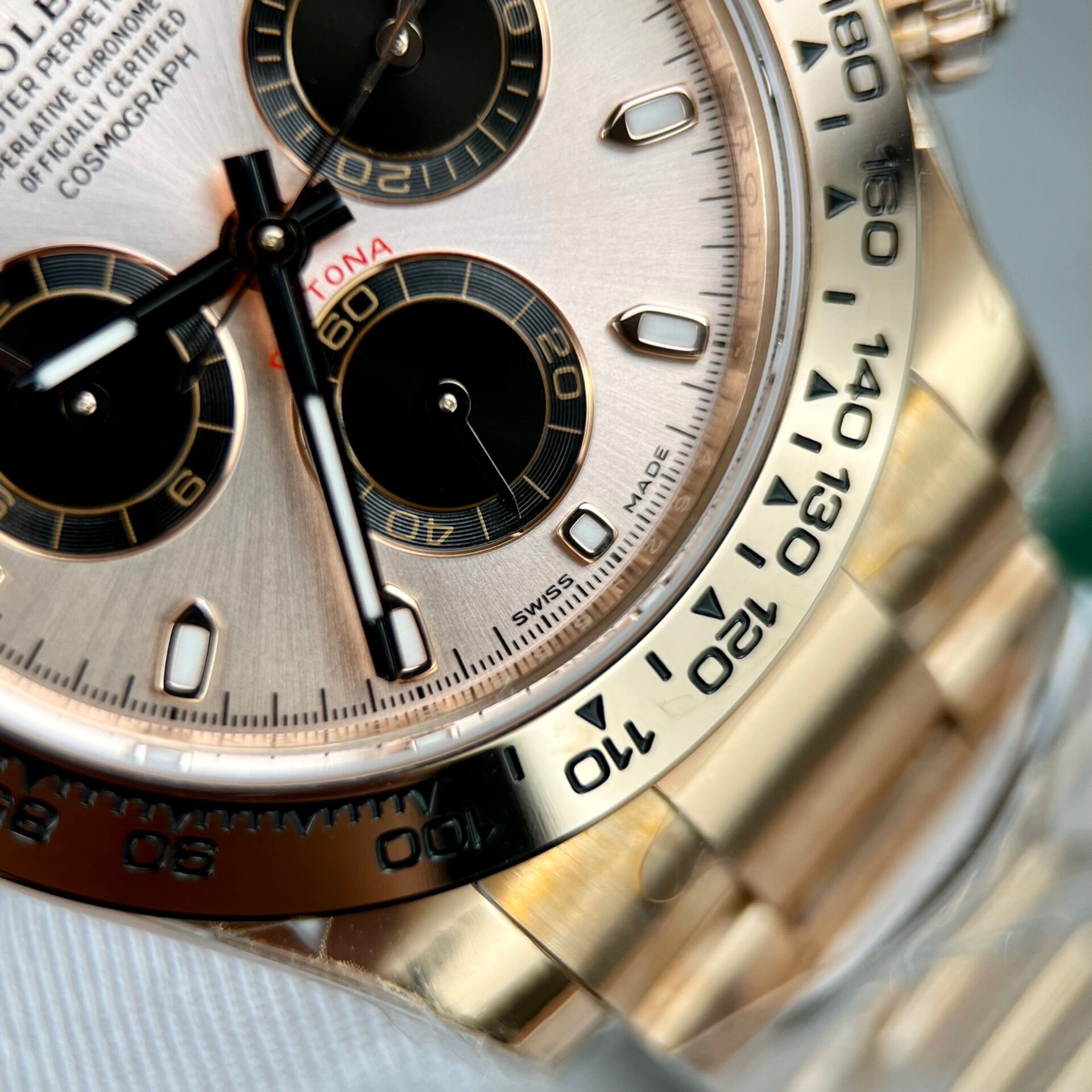 Rolex Replica Watch Daytona 116505 Rose Gold BT Factory 40mm