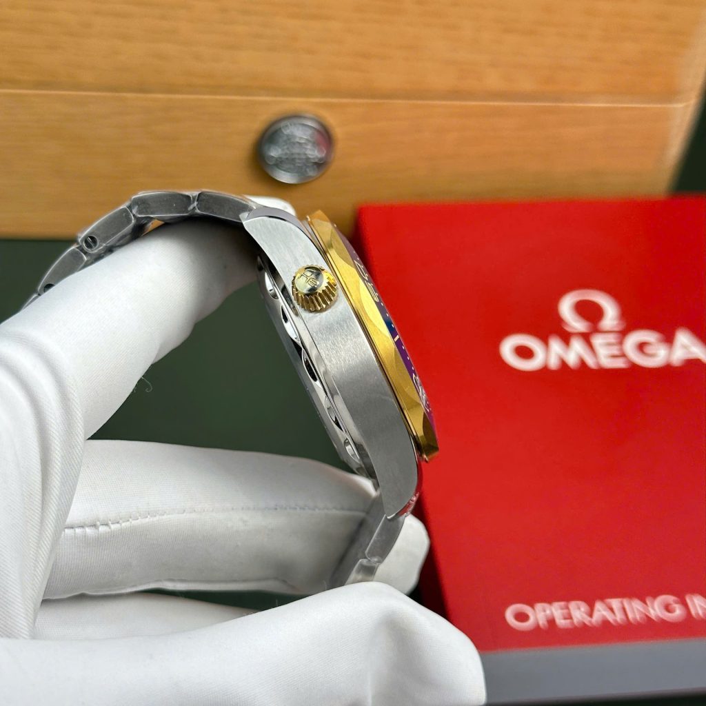 Omega Best Copies Watch Seamaster Diver 300M Chronograph Dial Blue N1 Factory 44mm