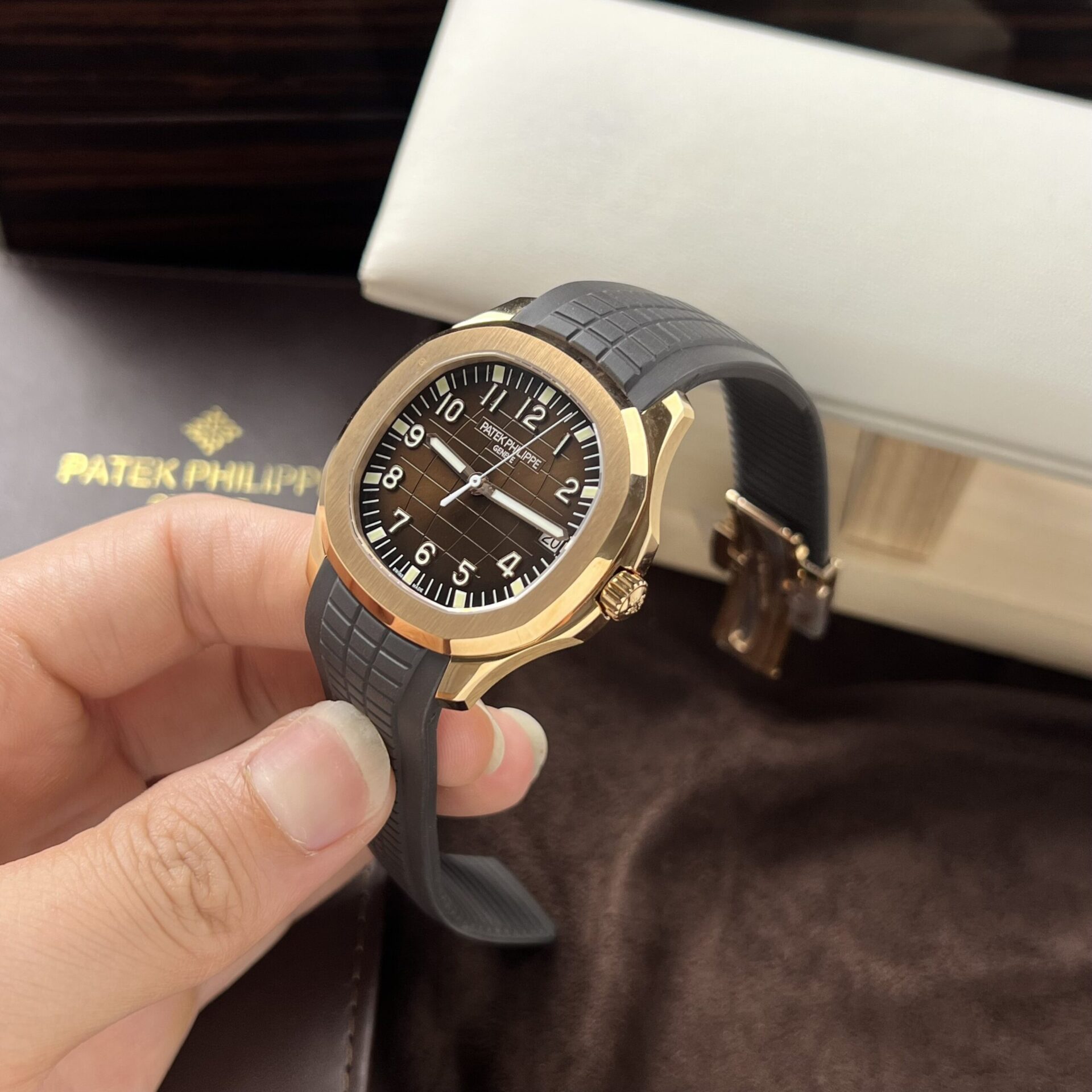 Patek Philippe Replica Watch Aquanaut 5167R Bown Dial 3K Factory 40mm