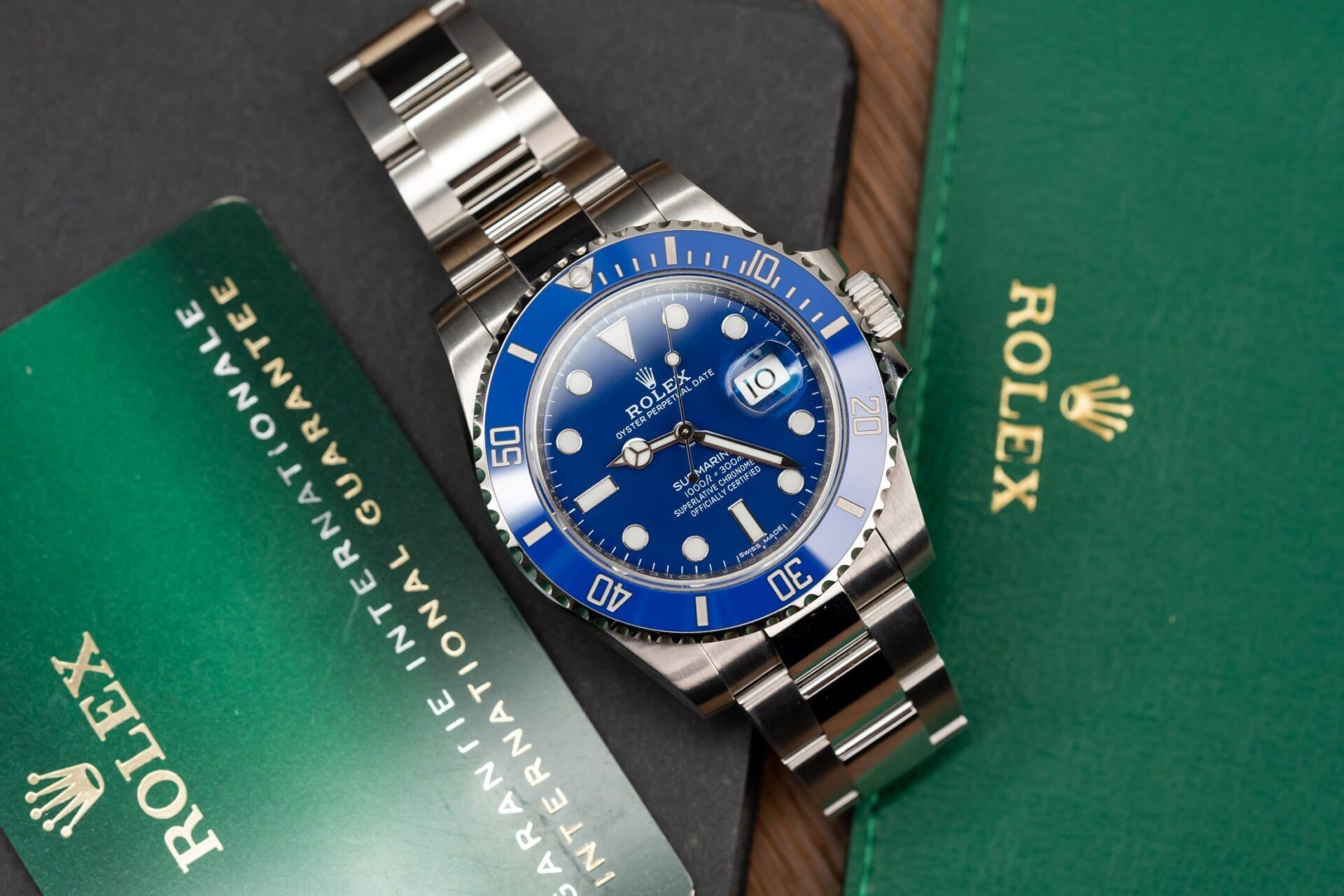 Rolex Submariner Date 116619LB Replica 1:1 Watch Blue Clean 40mm