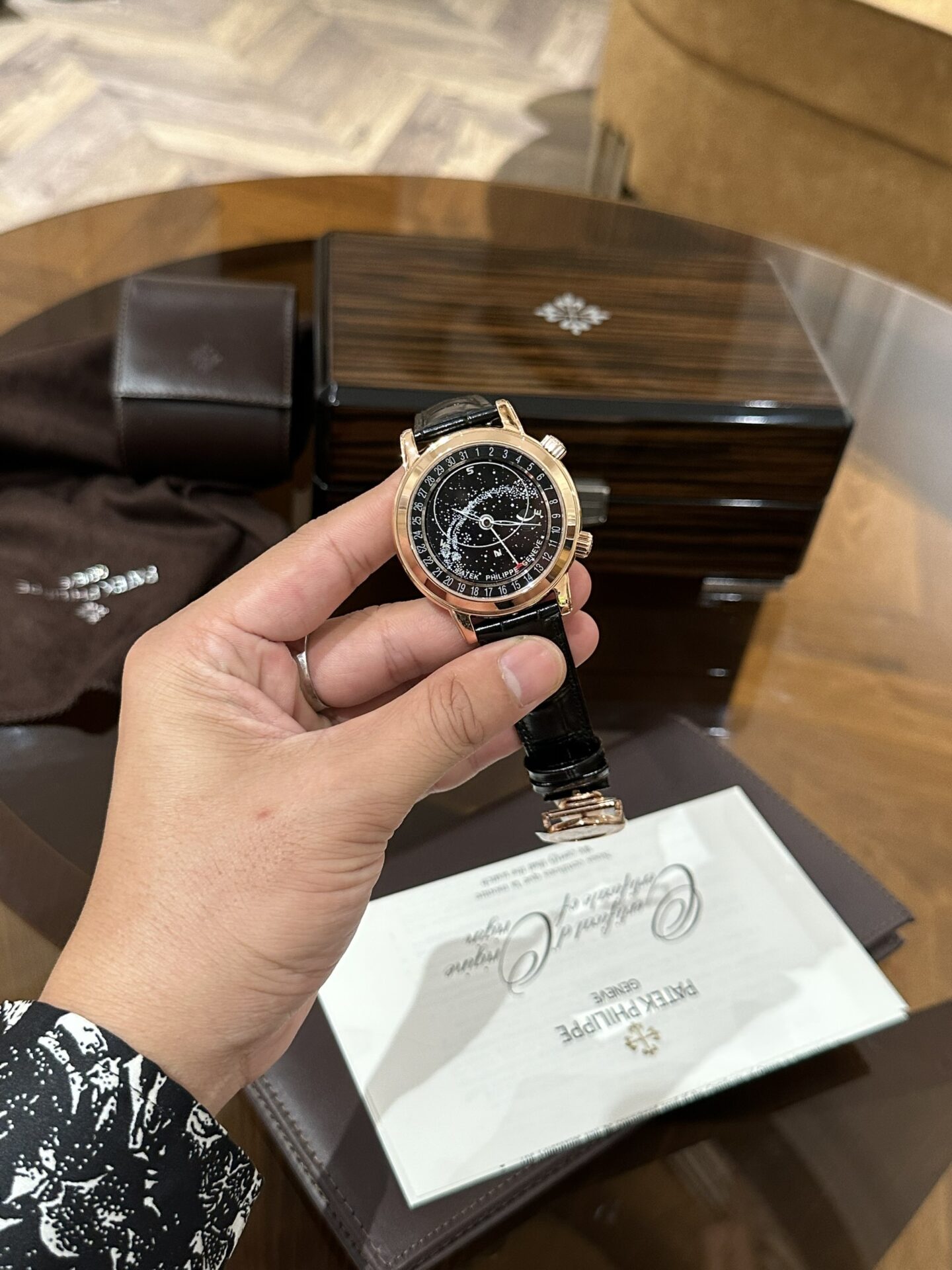 Patek Philippe Grand Complications 6102 Replica Watch Black 44mm
