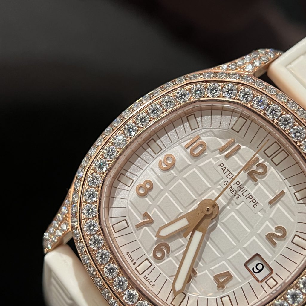 Patek Philippe 5067 Best Replica Watch Gold Wrapped + Moissanite Diamonds Custom 35.5mm