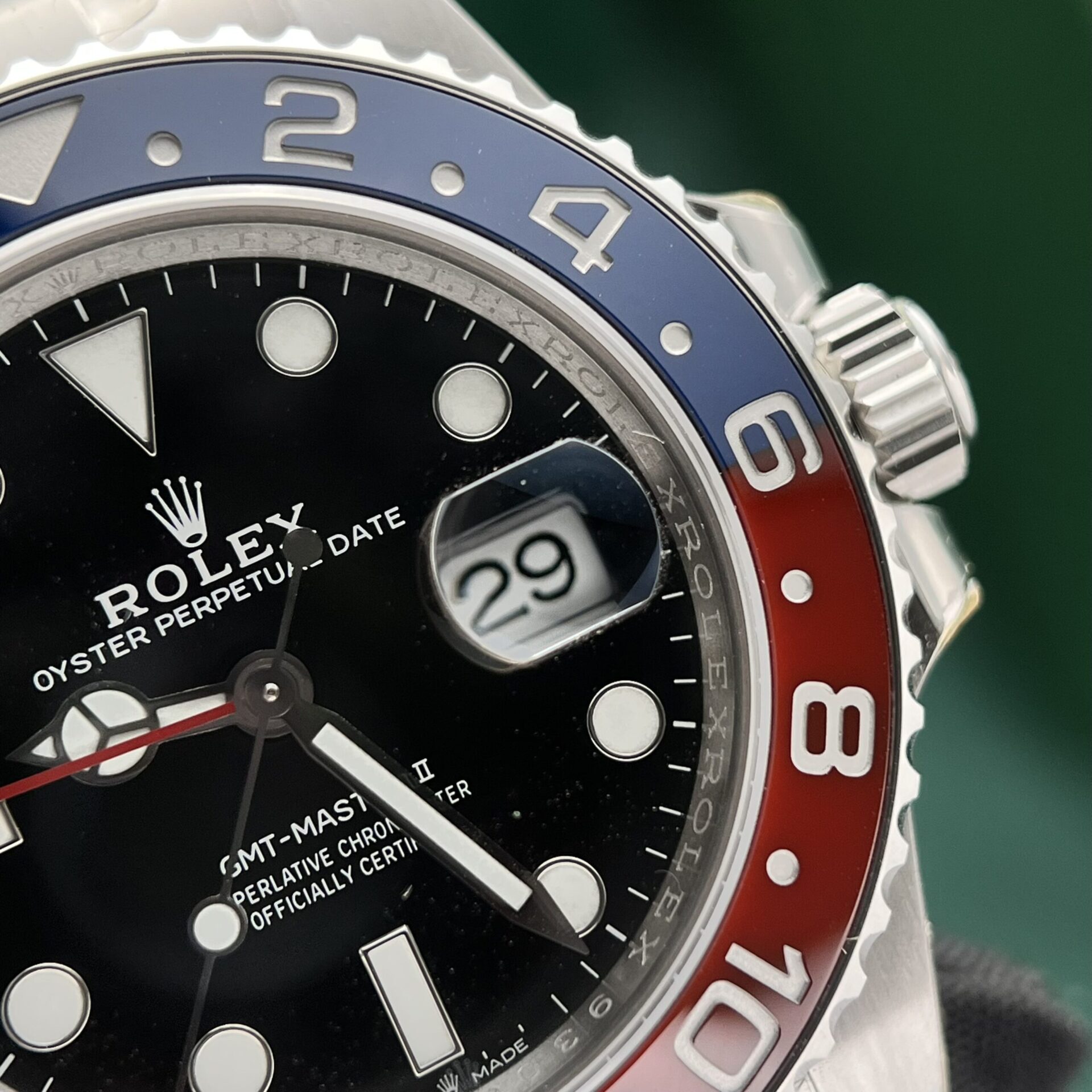 Rolex Replica Watches GMT-Master II 116719BLRO Pepsi Clean Factory 40mm
