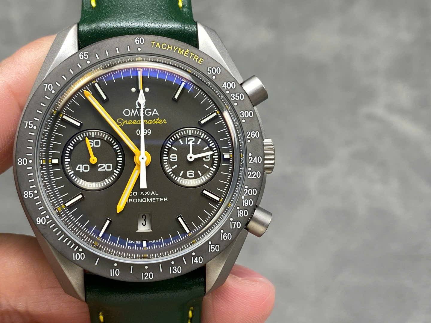 Omega Speedmaster Grey Side of the Moon Porsche Club of America Edition Replica Wath 44mm