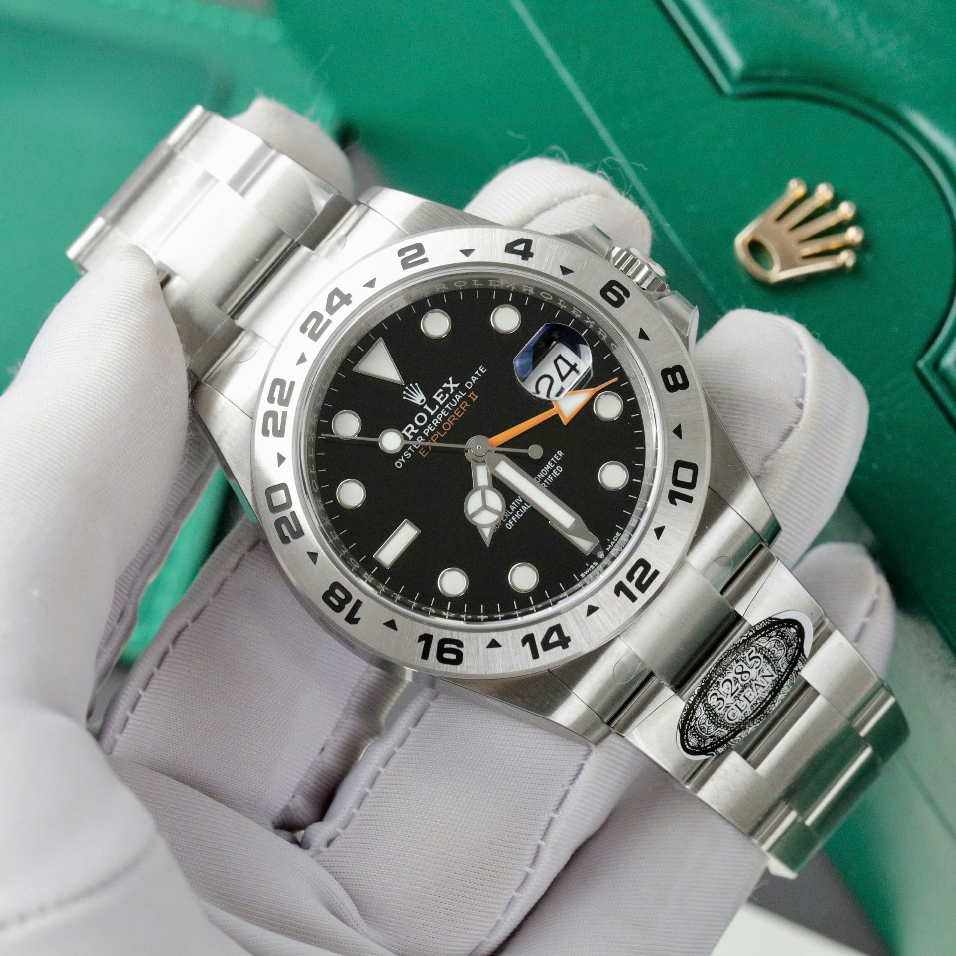 Rolex Explorer II 226570 Fake 11 Watch Black Dial Clean Factory 42mm