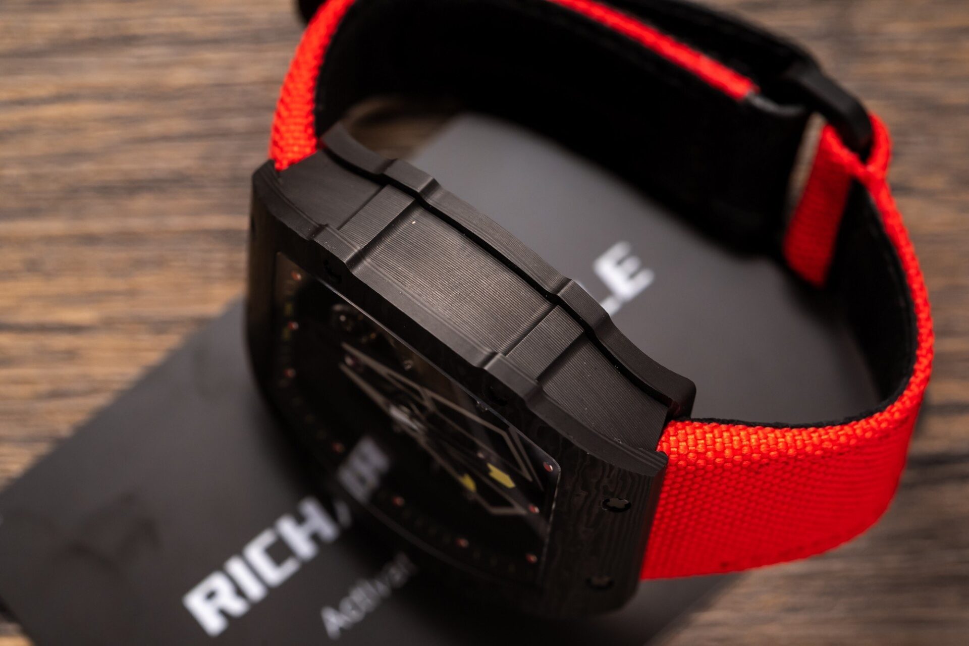 Richard Mille Replica Watch RM27-03 Tourbillon Rafael Nadal Carbon 44mm