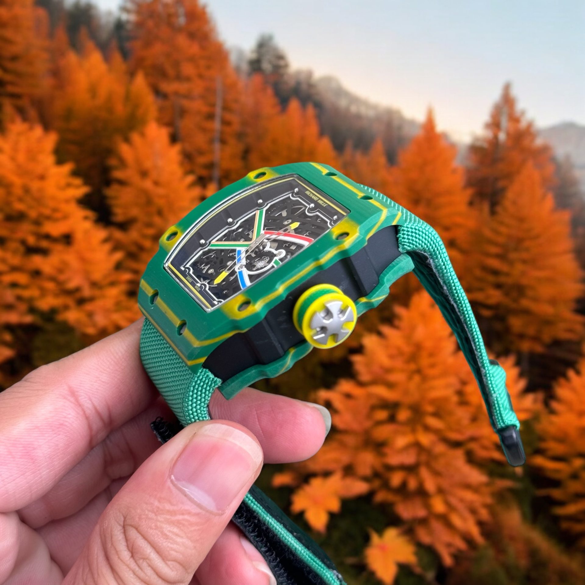 Richard Mille Fake Watches RM67-02 Automatic Machine 39x48mm