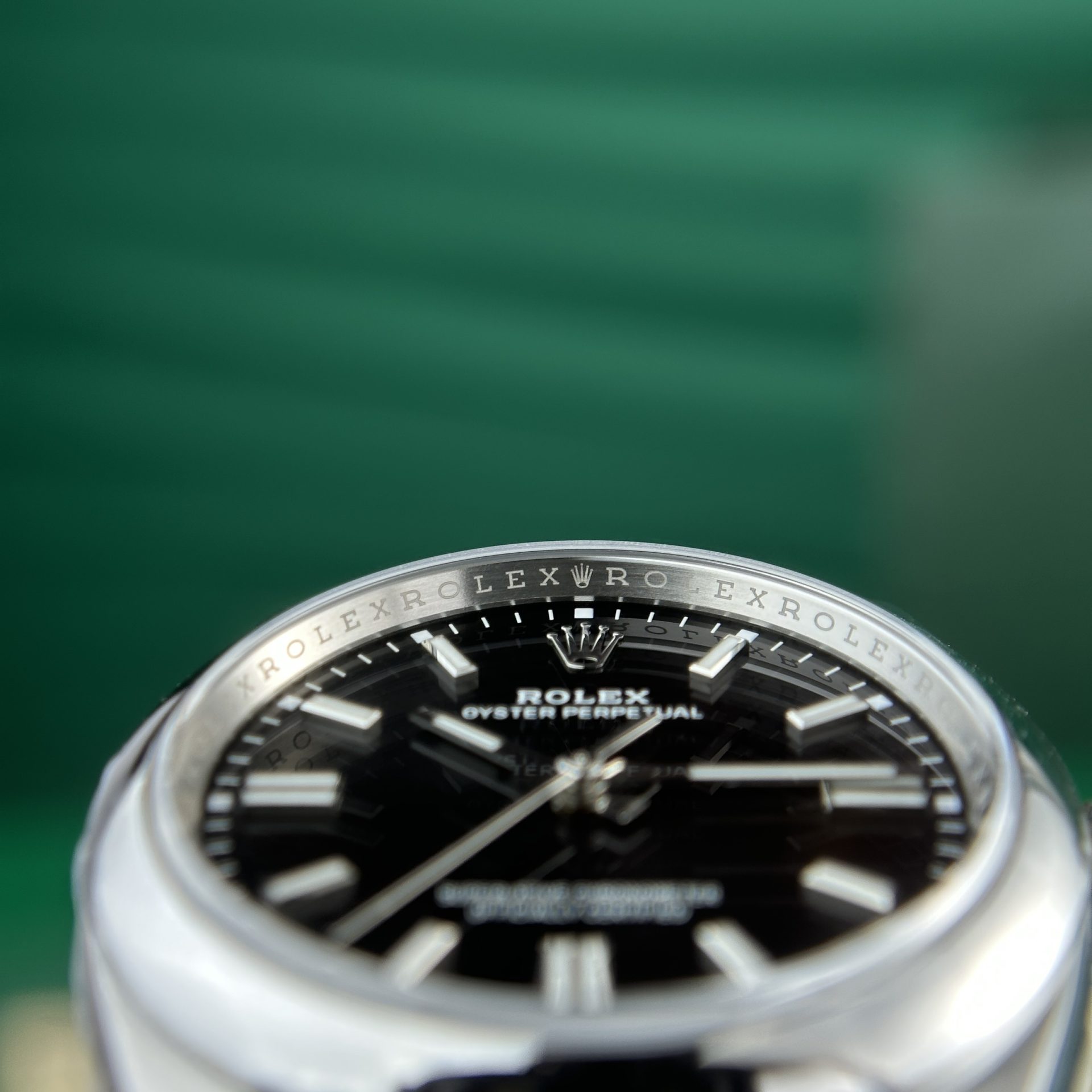 Rolex Replica Watch Oyster Perpetual 126000 Dial Black Clean Factory 36mm