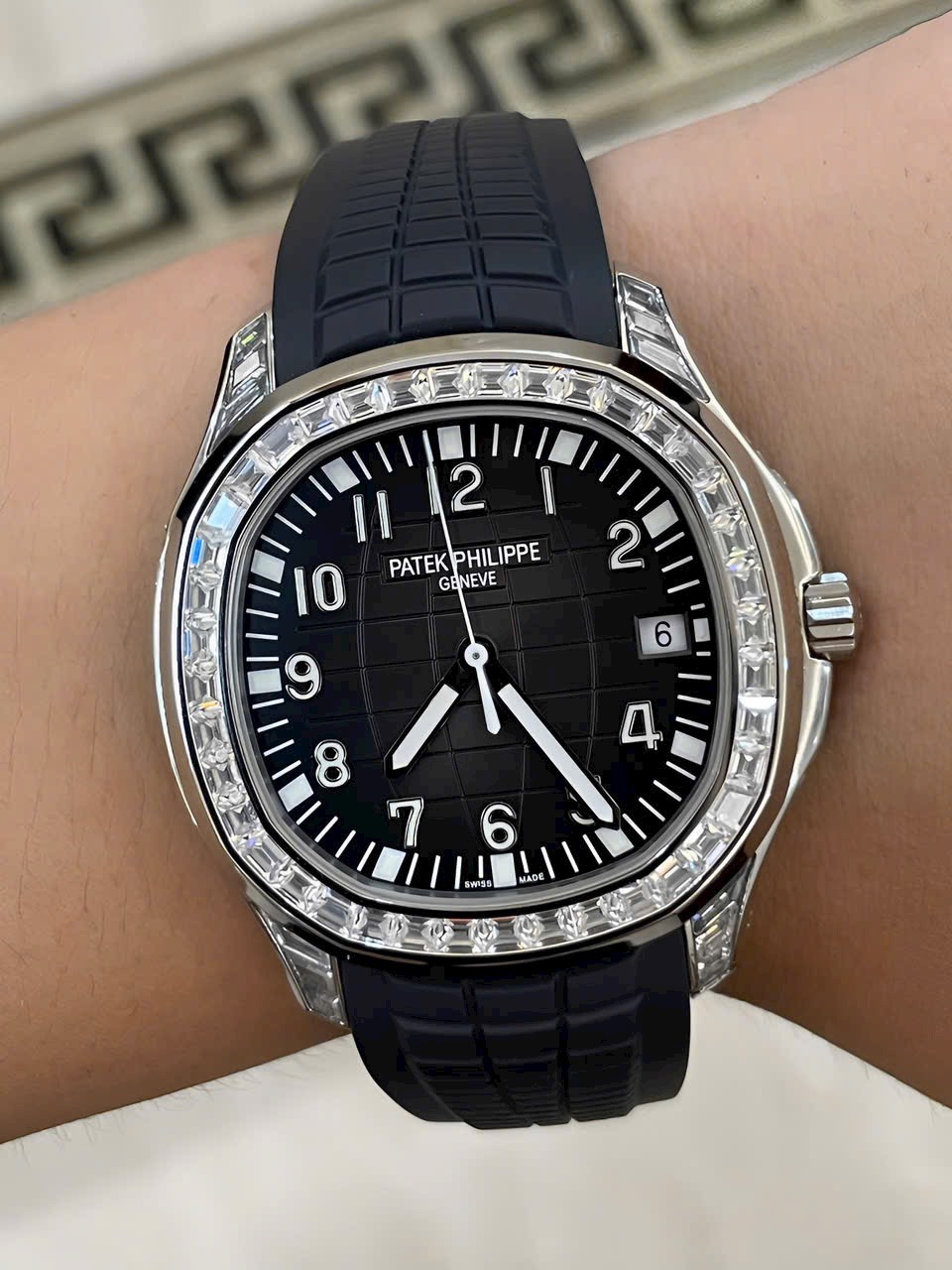 Patek Philippe Replica Watch Aquanaut 5167G Rubber Strap GR Factory 40mm