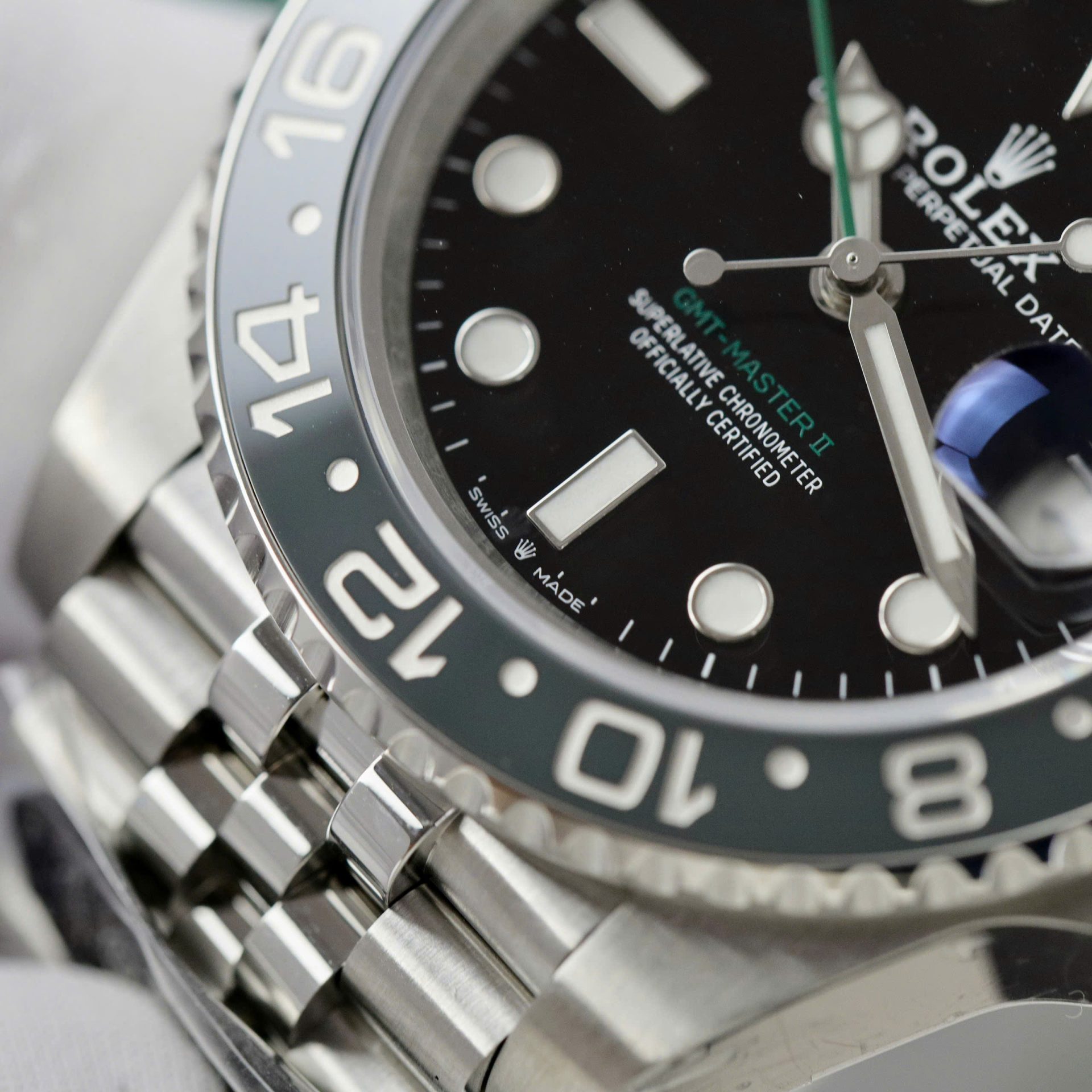 Rolex GMT-Master II 126710GRNR Replica Watch Black Dial Clean Factory 41mm