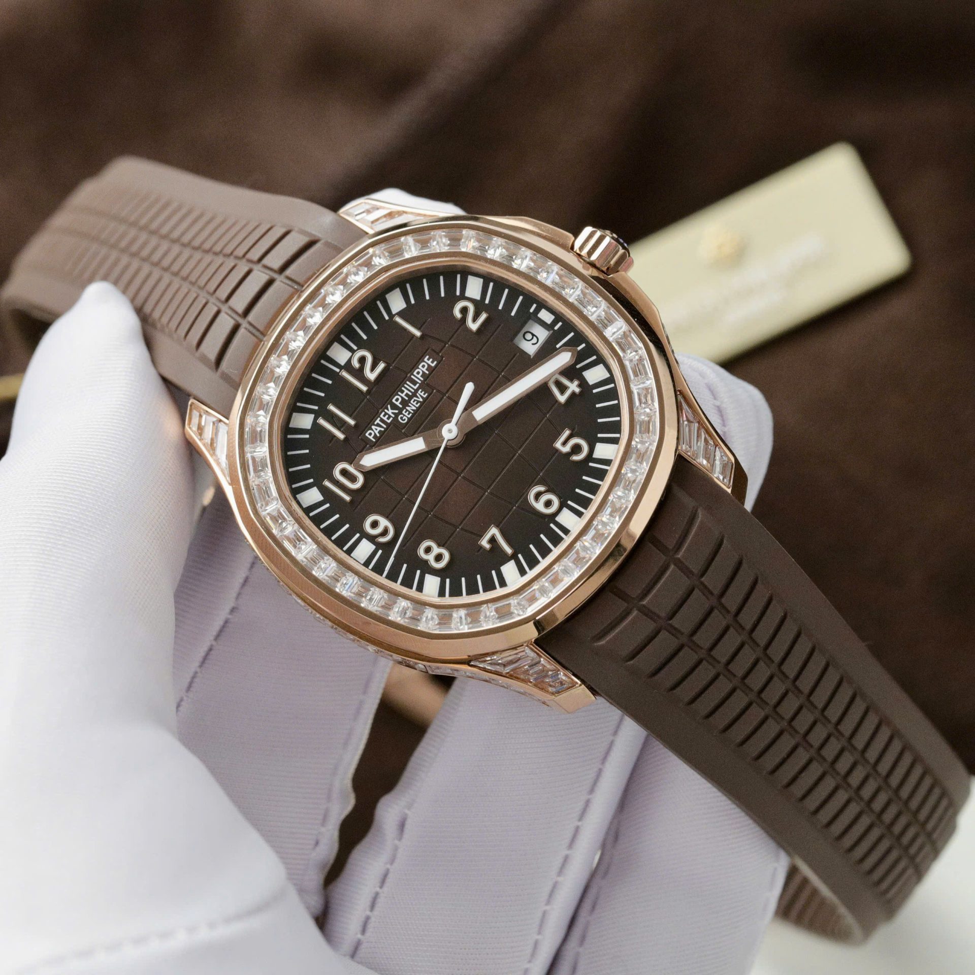 Patek Philippe Replica 11 Watch Aquanaut 5167R Dial Brown GR Factory 40mm