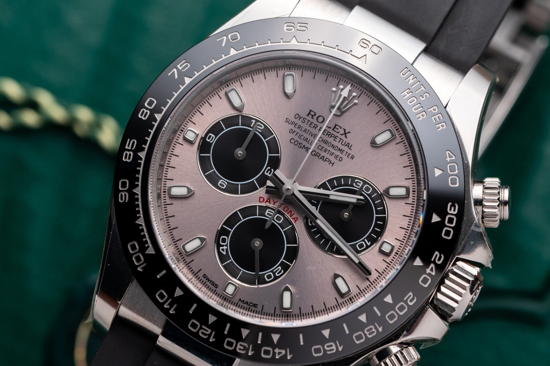 Rolex Daytona 116519LN Gray Dial Rep 11 Watch Oysterflex Strap Clean Factory 40mm