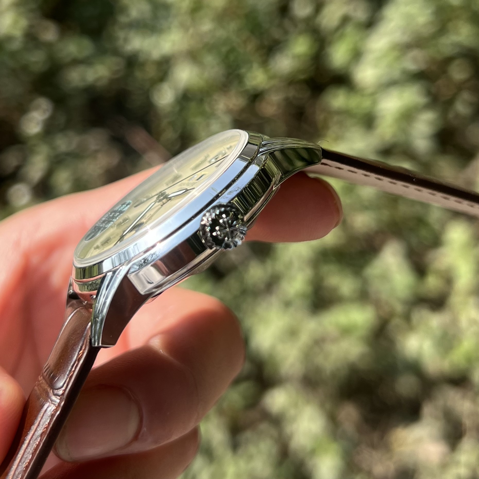 Patek Philippe Complications 5320G Replica Watch Leather Strap 40mm