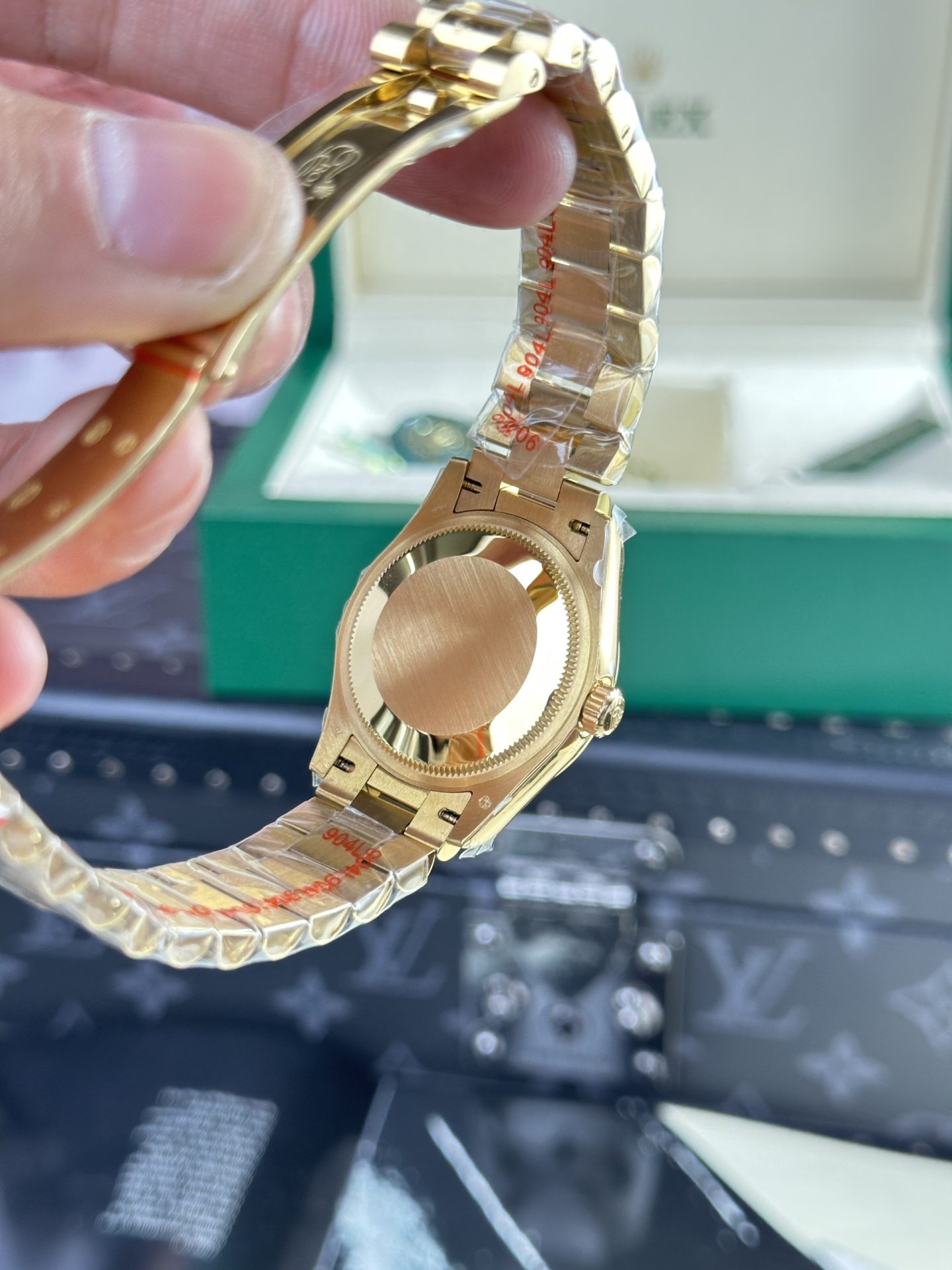 Rolex Replica Watch DateJust 278288 Olive Flower Pattern Dial 31mm
