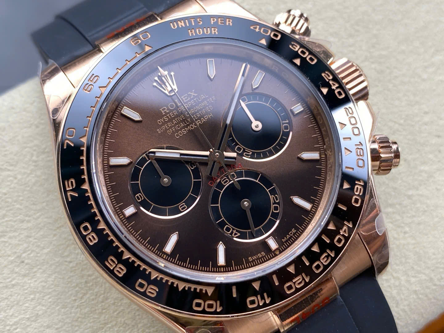Rolex Cosmograph Daytona M116515LN-0041 Replica Watch Weight 152 Grams QF 40mm