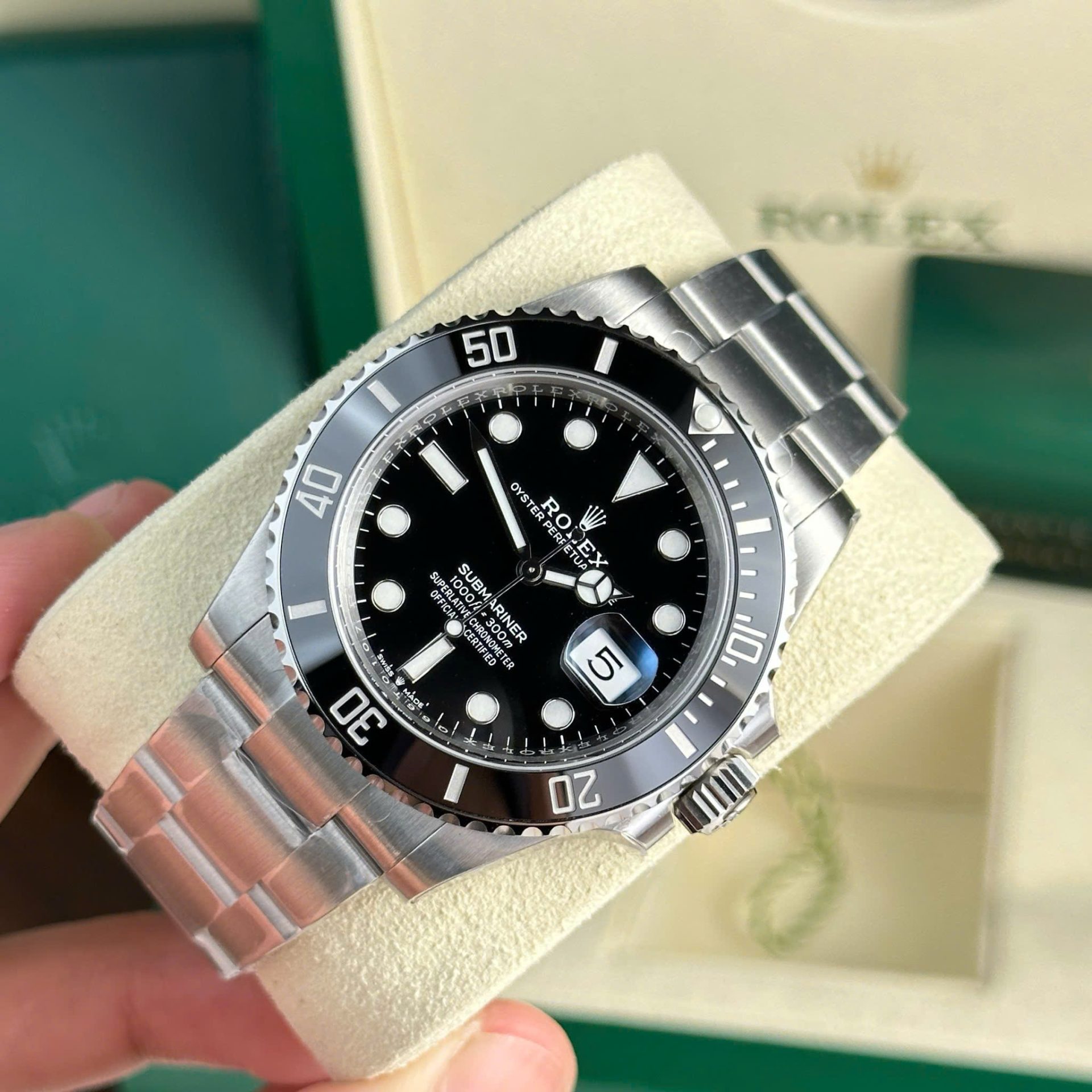 Rolex Men Replica Watch Submariner 126610LN Dial Black VS Factory 41mm