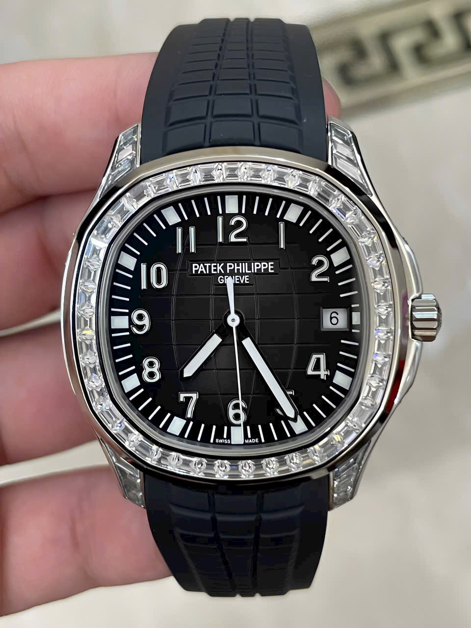 Patek Philippe Replica Watch Aquanaut 5167G Rubber Strap GR Factory 40mm