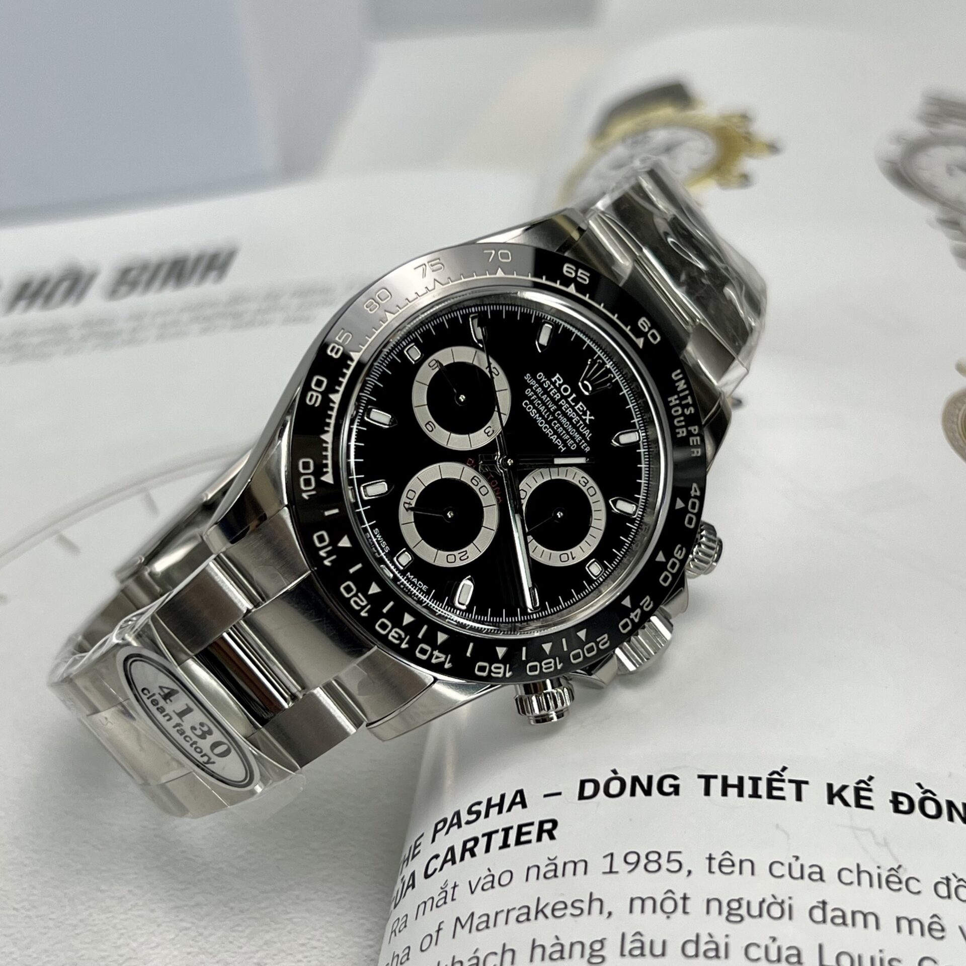 Rolex Daytona 116500LN Godzilla Replica 1:1 Watch Clean Factory 40mm