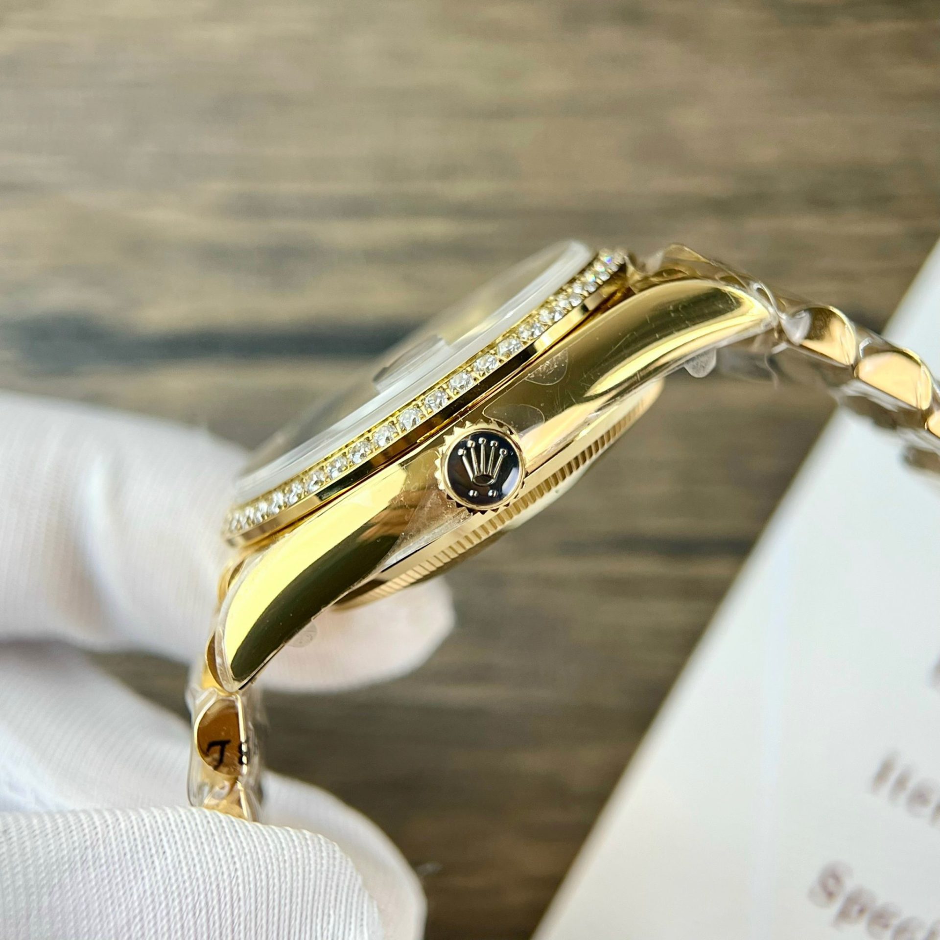 Rolex Fake Watch Day-Date Meteorite Dial RA Factory 36mm