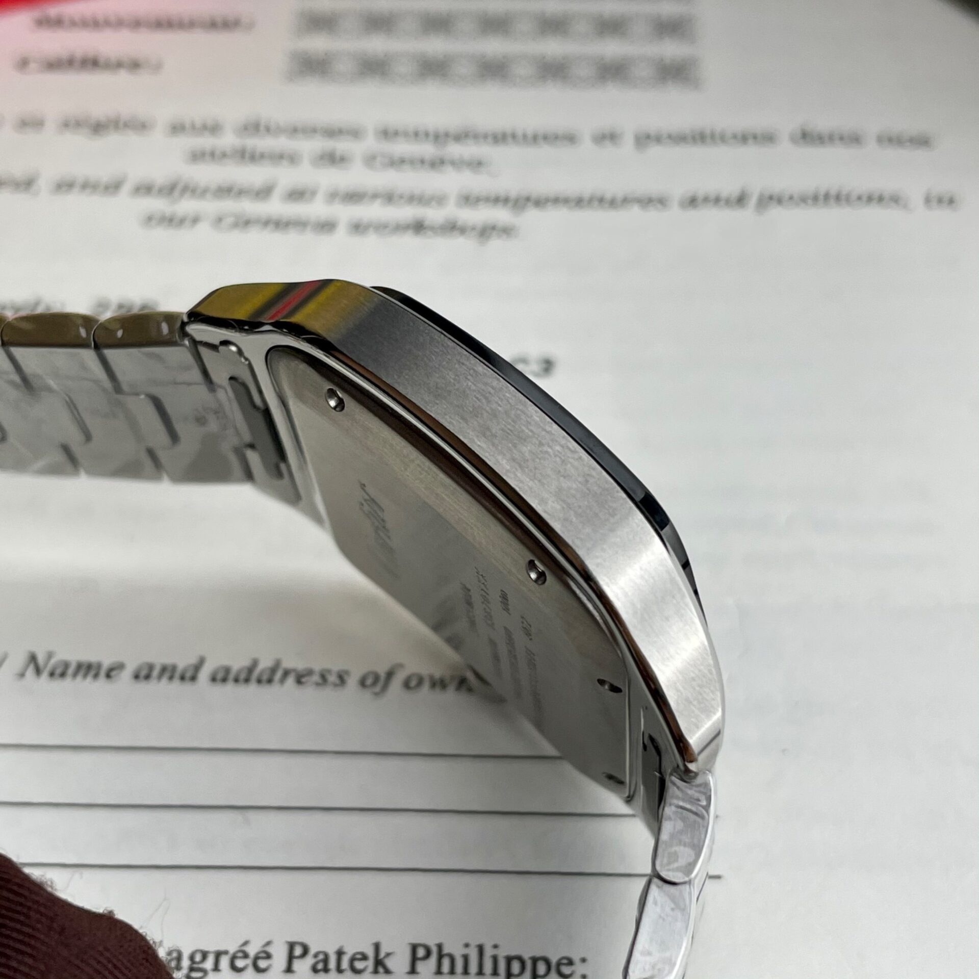 Cartier Santos WSSA0037 Replica 11 Watch Grey Dial BV Factory 39.8mm