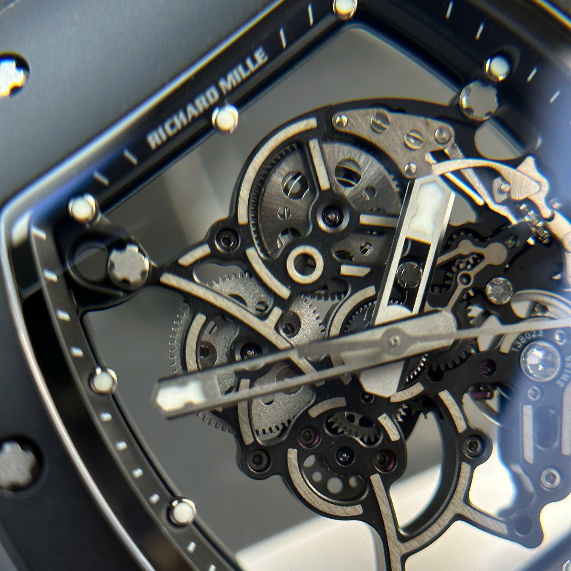 Richard Mille Replica Watch RM055 Black Ceramic Rubber Strap BBR Factory 42,7 49,9mm