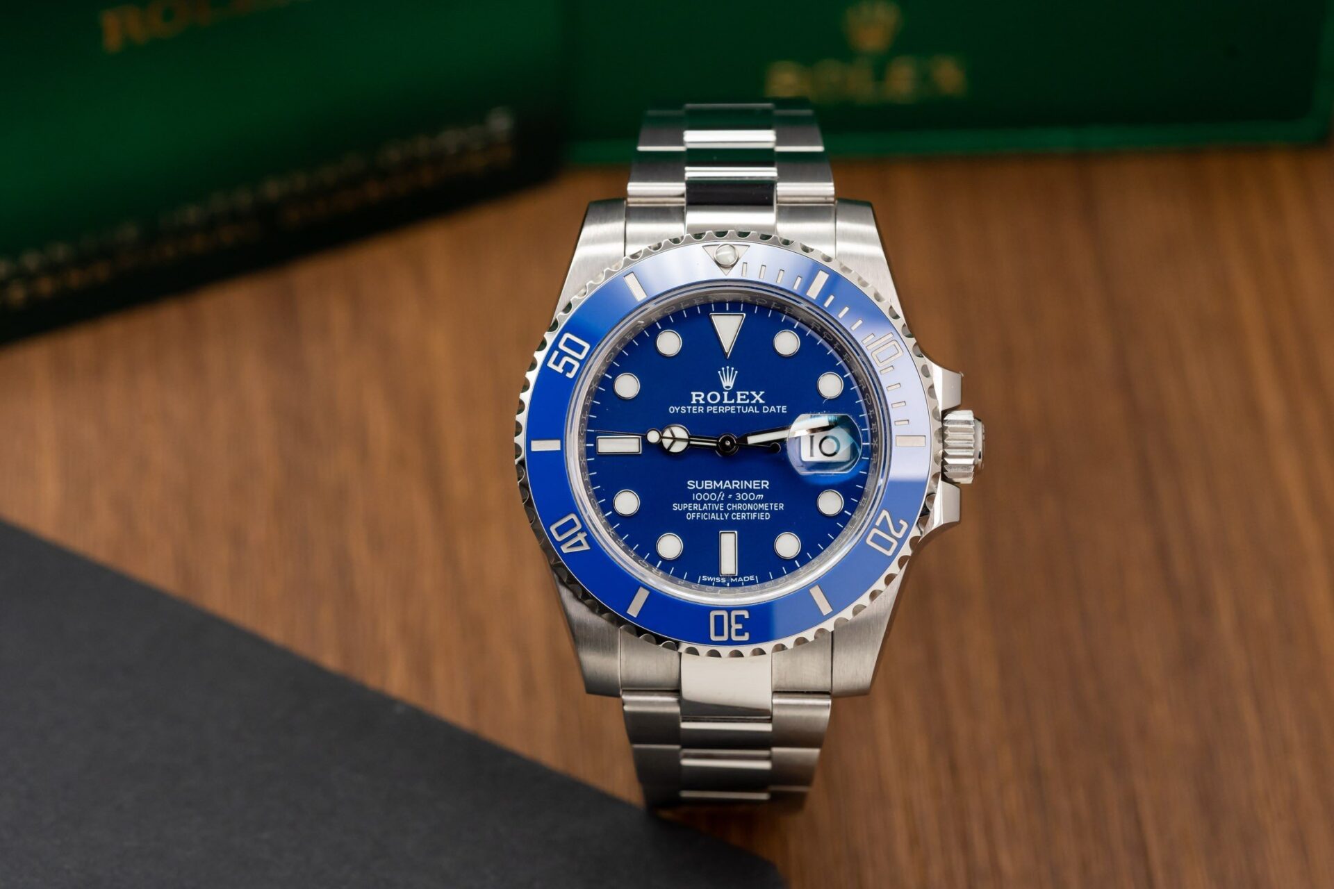Rolex Submariner Date 116619LB Replica 1:1 Watch Blue Clean 40mm
