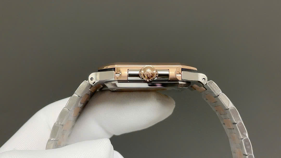 Patek Philippe Cubitus 5821 Demi Rose Gold Best Replica Watch Dial Chocolate 45mm