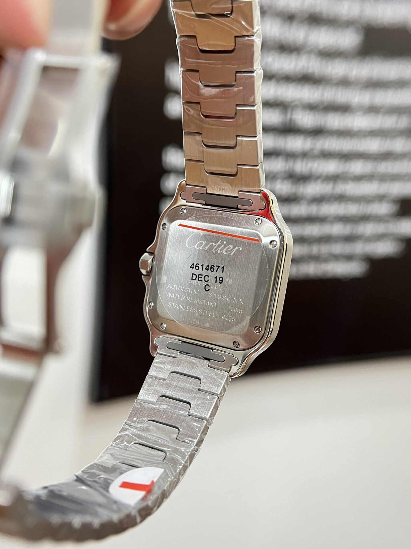 Cartier Santos WSSA0018 Replica 1:1 Watch White Dial 39.8mm