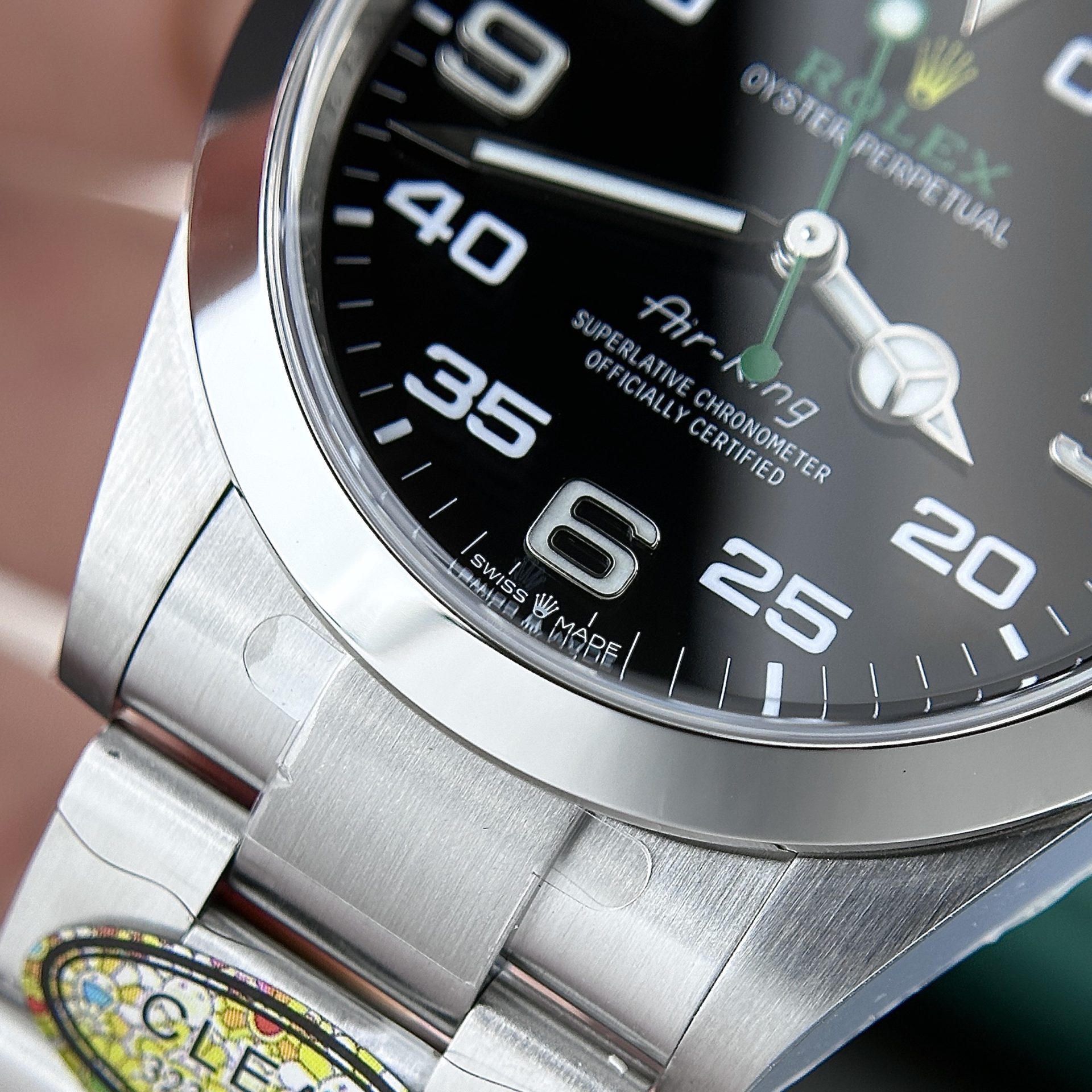 Rolex Replica Watch Air King 126900 Black Dial Clean Factory 40mm