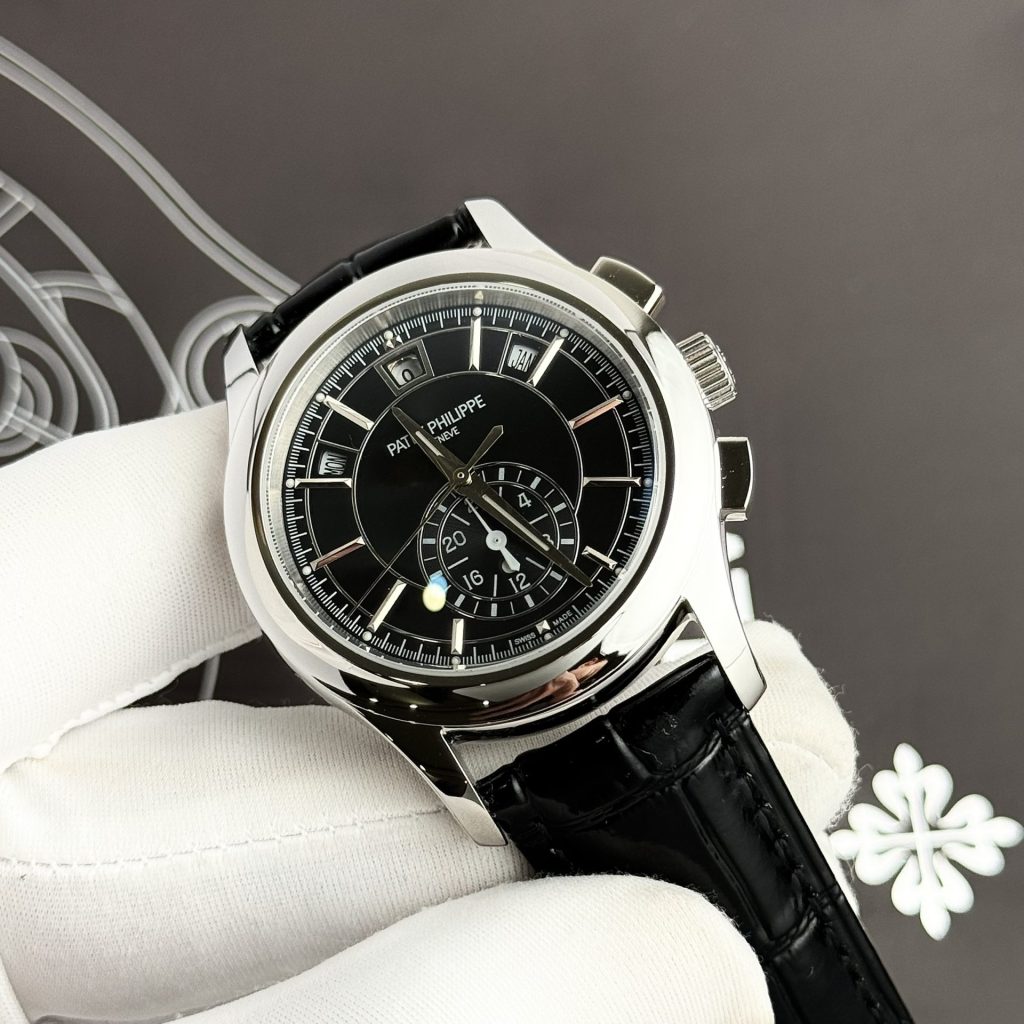 Patek Philippe Replica Watch Complications 5905G Dial Black 42mm
