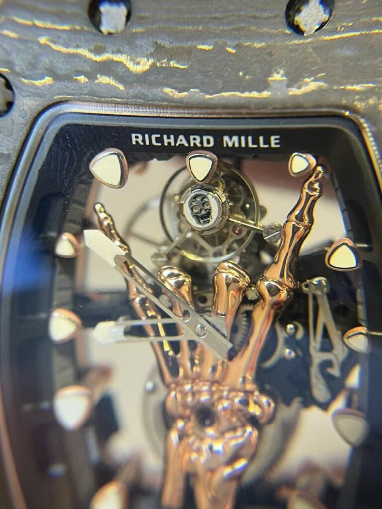 Richard Mille RM66 Custom Tourbillon Carbon 18K Gold Wrapped VIP 42.7mm