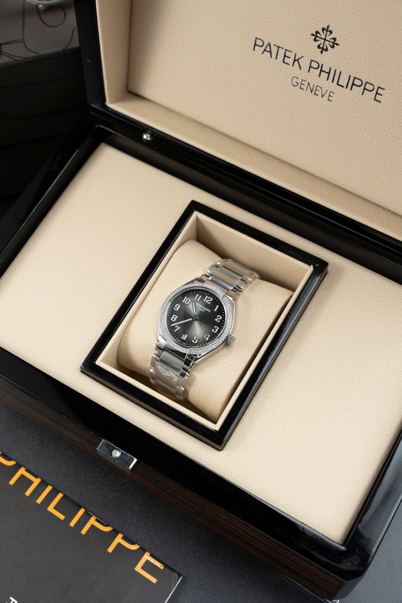 Patek Philippe Replica Watches Twenty 4 7300 Gray Dial Metal Wire 36mm