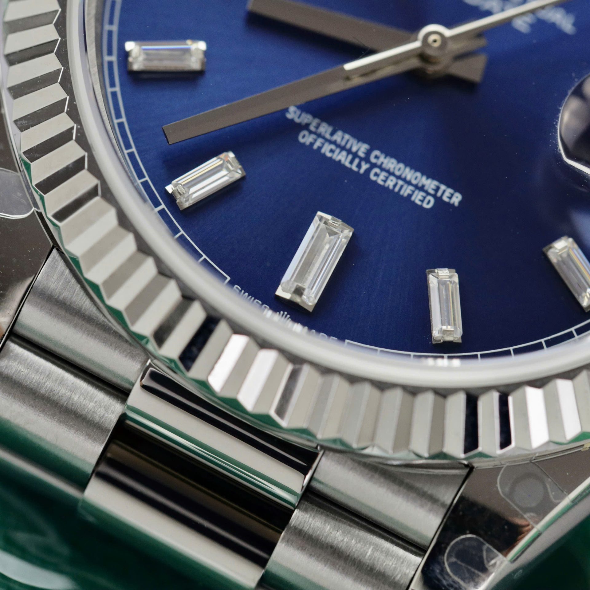 Rolex Replica Watch Day-Date 228236 Dial Blue Weight 178gram GM Factory 40mm