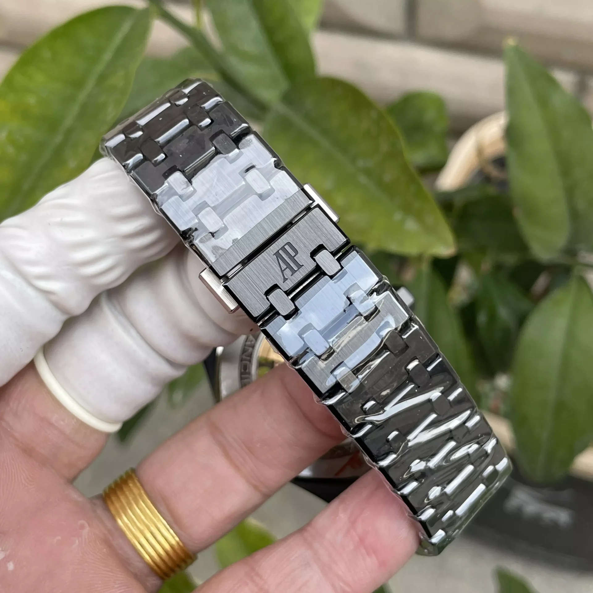 Audemars Piguet Royal Oak 15416CE Replica Watches Dial Skeleton THB Factory 41mm