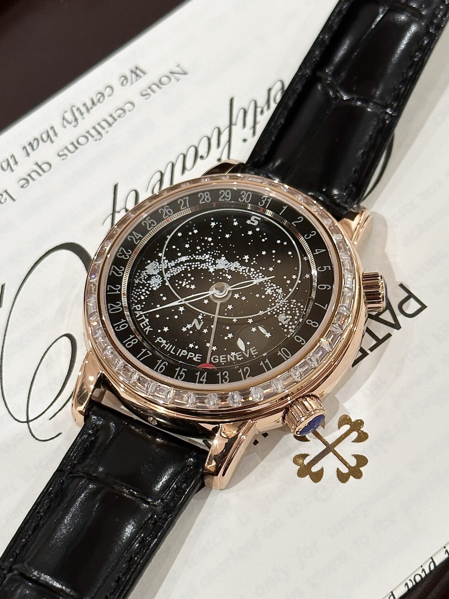 Patek Philippe Grand Complications 6104R Replica Watch Rose Gold 44mm