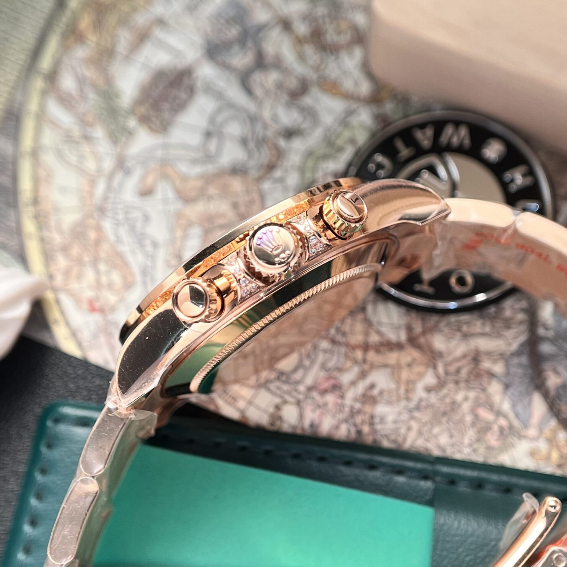 Rolex Best Replica Watch Cosmograph Daytona 116595RBOW Black Dial Noob Factory 40mm