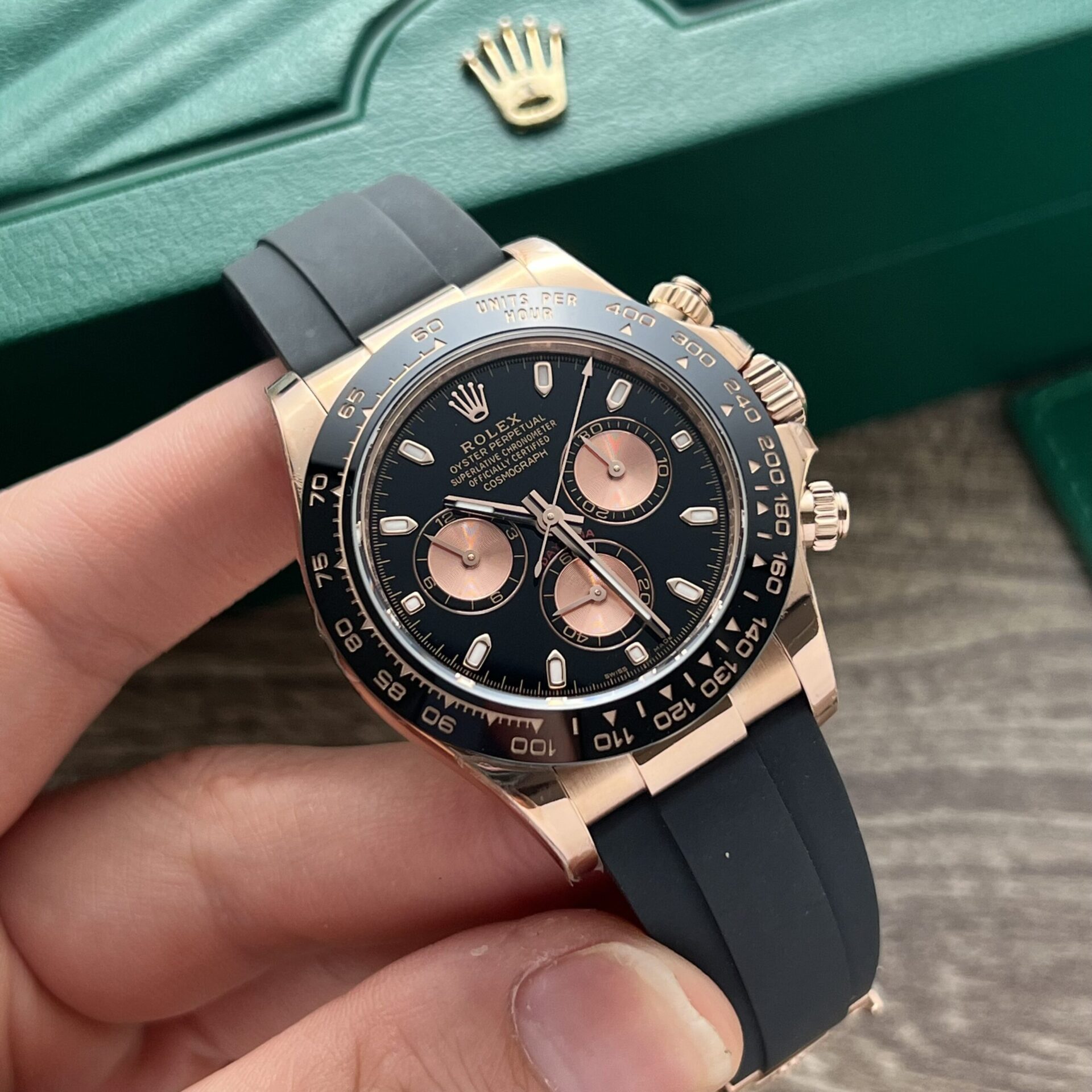 Rolex Cosmograph Daytona 116515LN Replica Watch Dial Black BT Factory 40mm