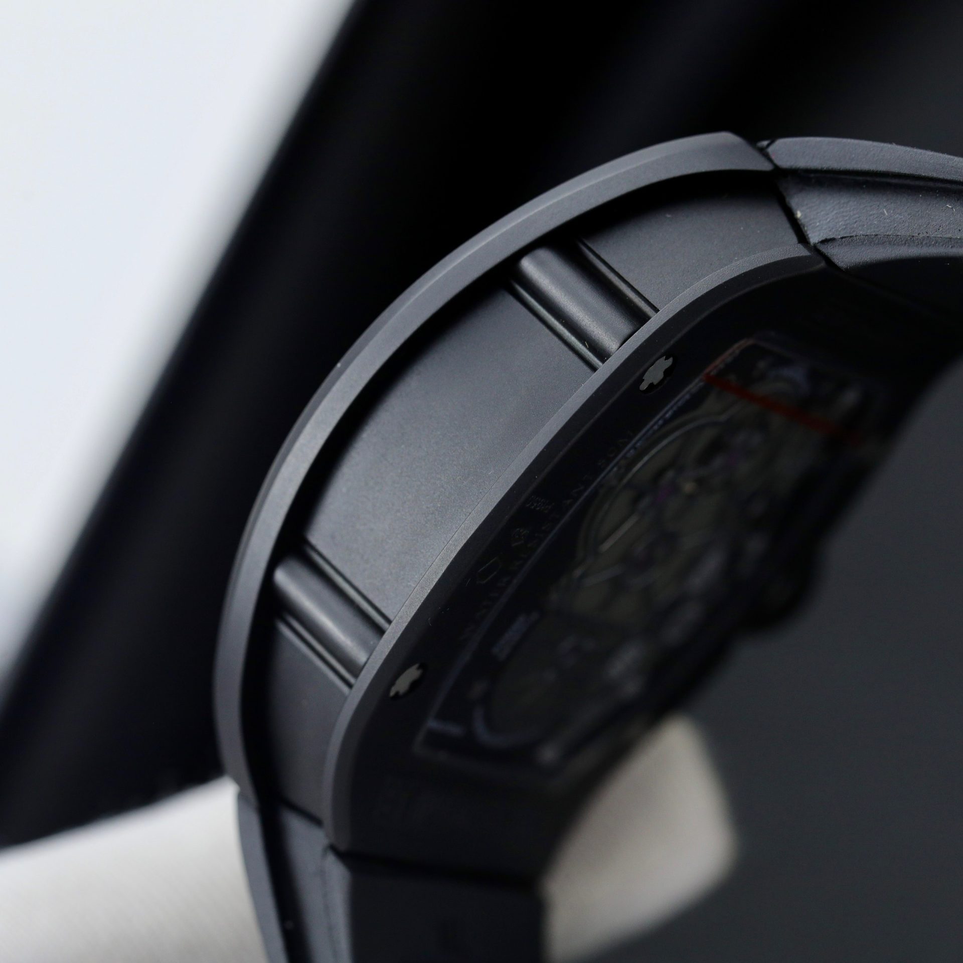 Richard Mille Replica Watch RM001 Tourbillon Black Ceramic 42mm