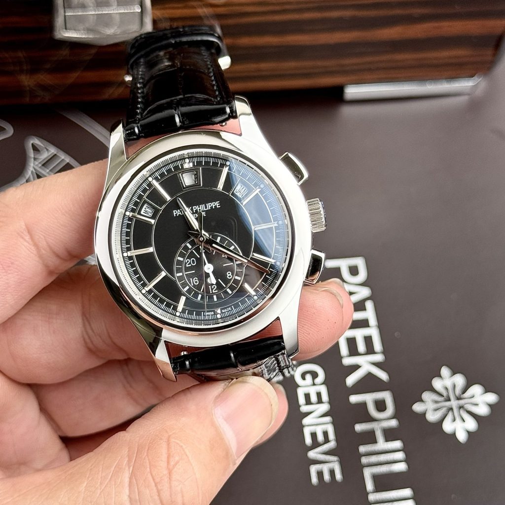 Patek Philippe Replica Watch Complications 5905G Dial Black 42mm