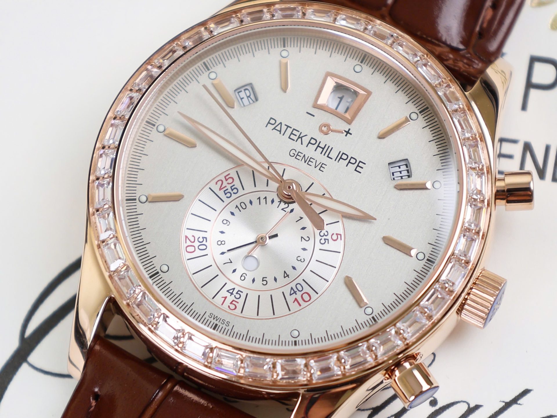 Patek Philippe Replica Watch Complications 5961R Rose Gold TW Factory 40.5mm