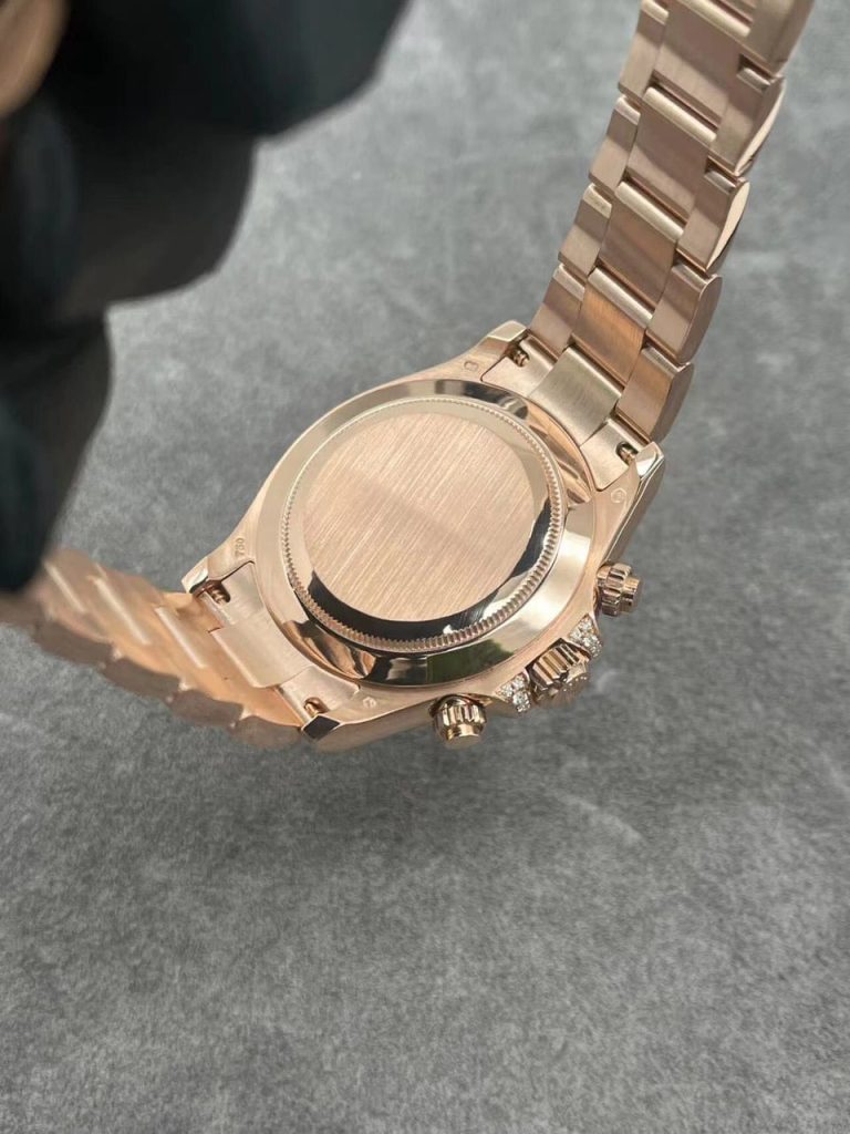 Rolex Custom Daytona Rainbow M116595R 18K Solid Gold And Gemstones 40mm