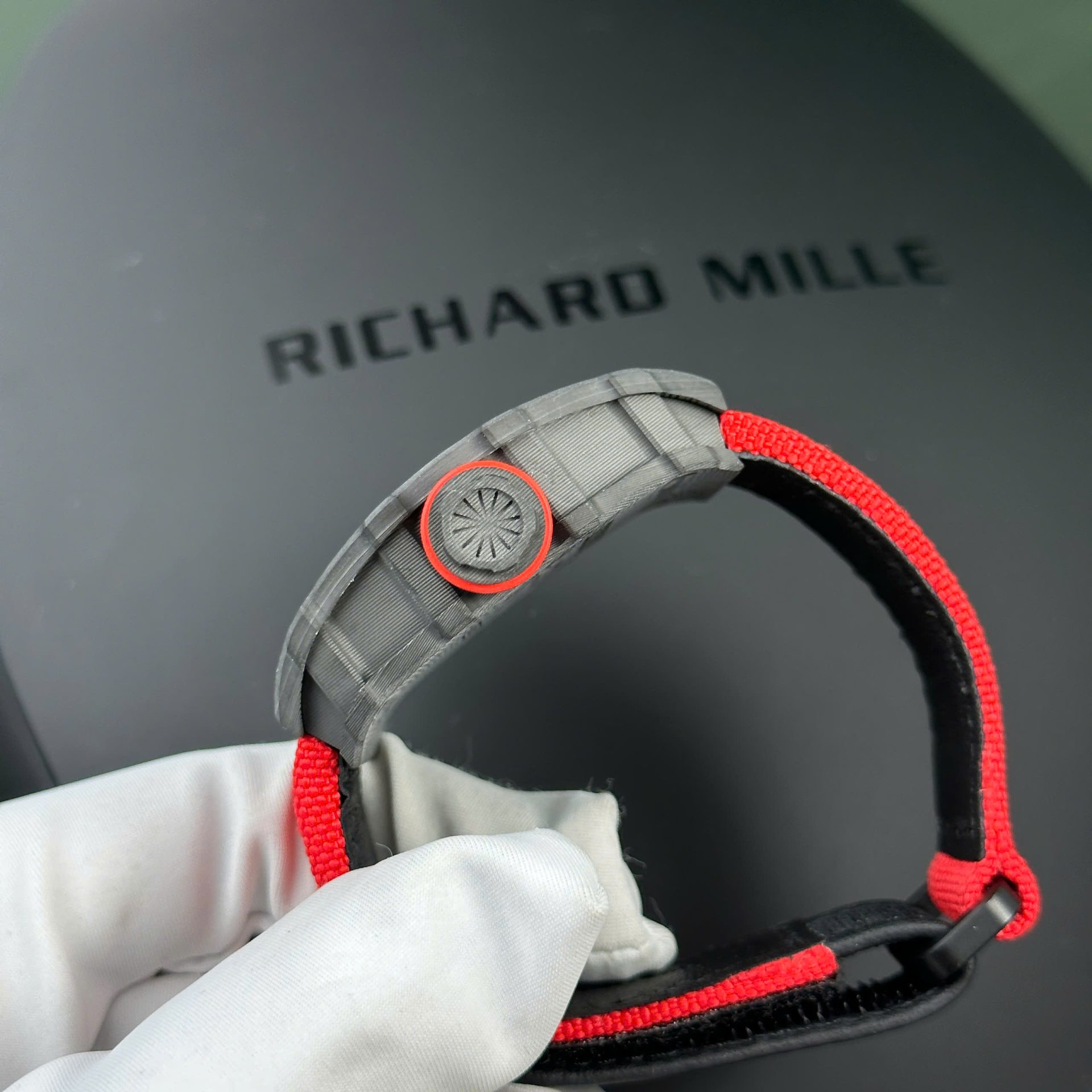 Richard Mille Replica Watches RM35-01 Rafael Nadal Carbon NTPT BBF Factory 44,5x50mm