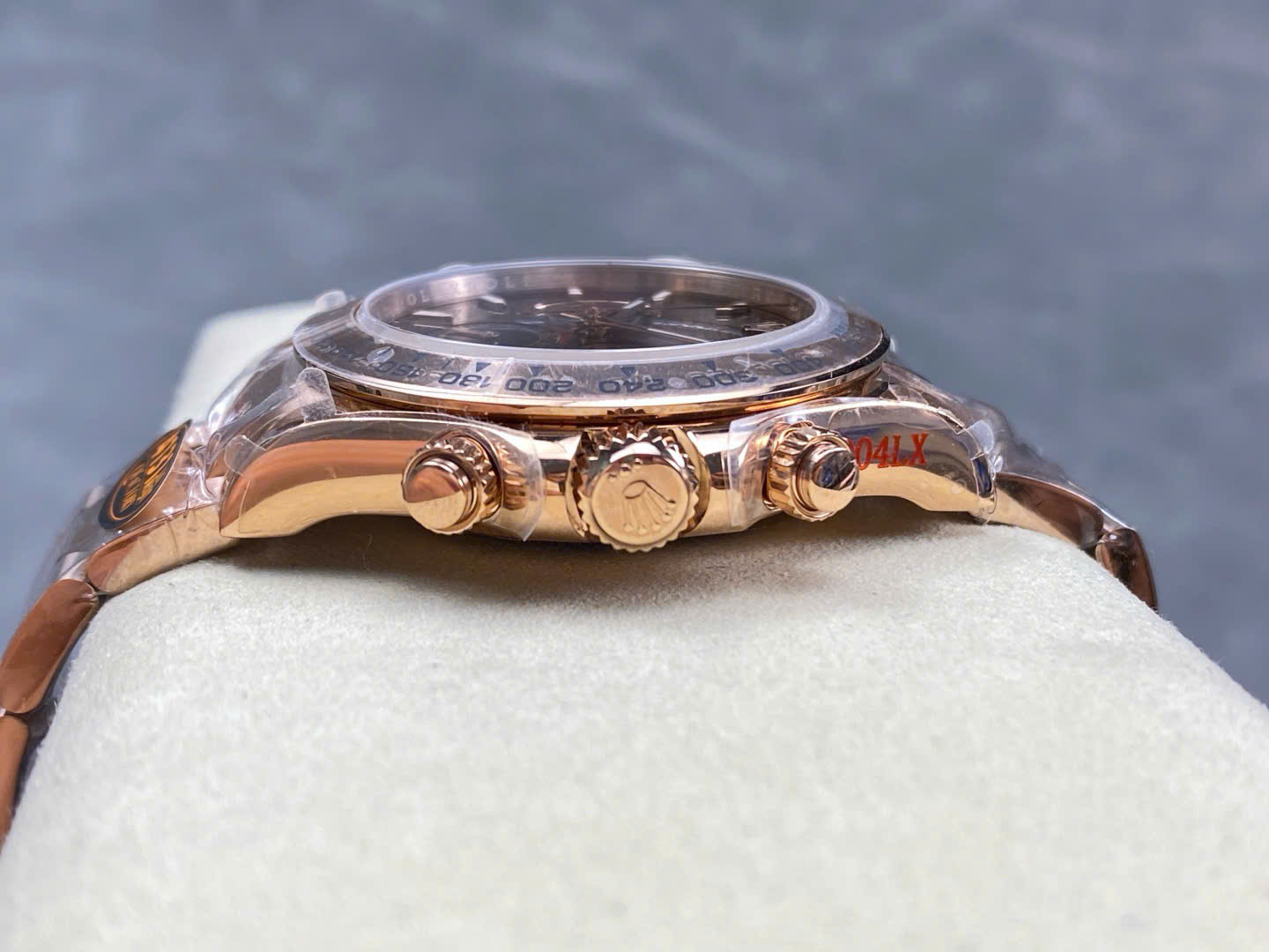 Rolex Cosmograph Daytona M116505BRWTBAR Copies Watches Chocolate Dial Weight 180 Grams QF Factory 40mm