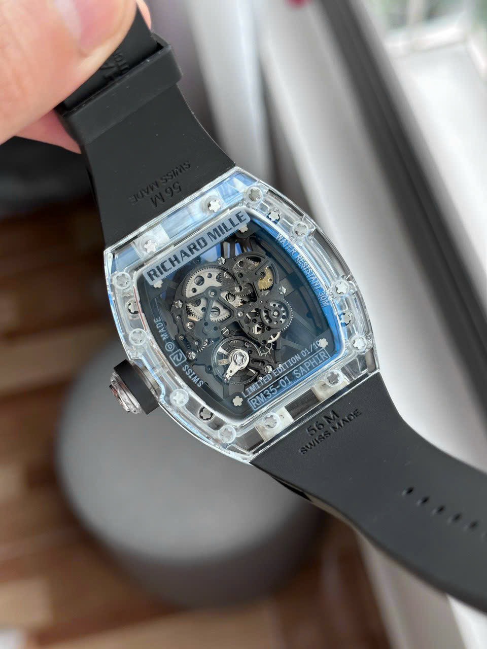 Richard Mille RM35-01 Rafa High Quality Replica Watch Rubber Strap 44mm